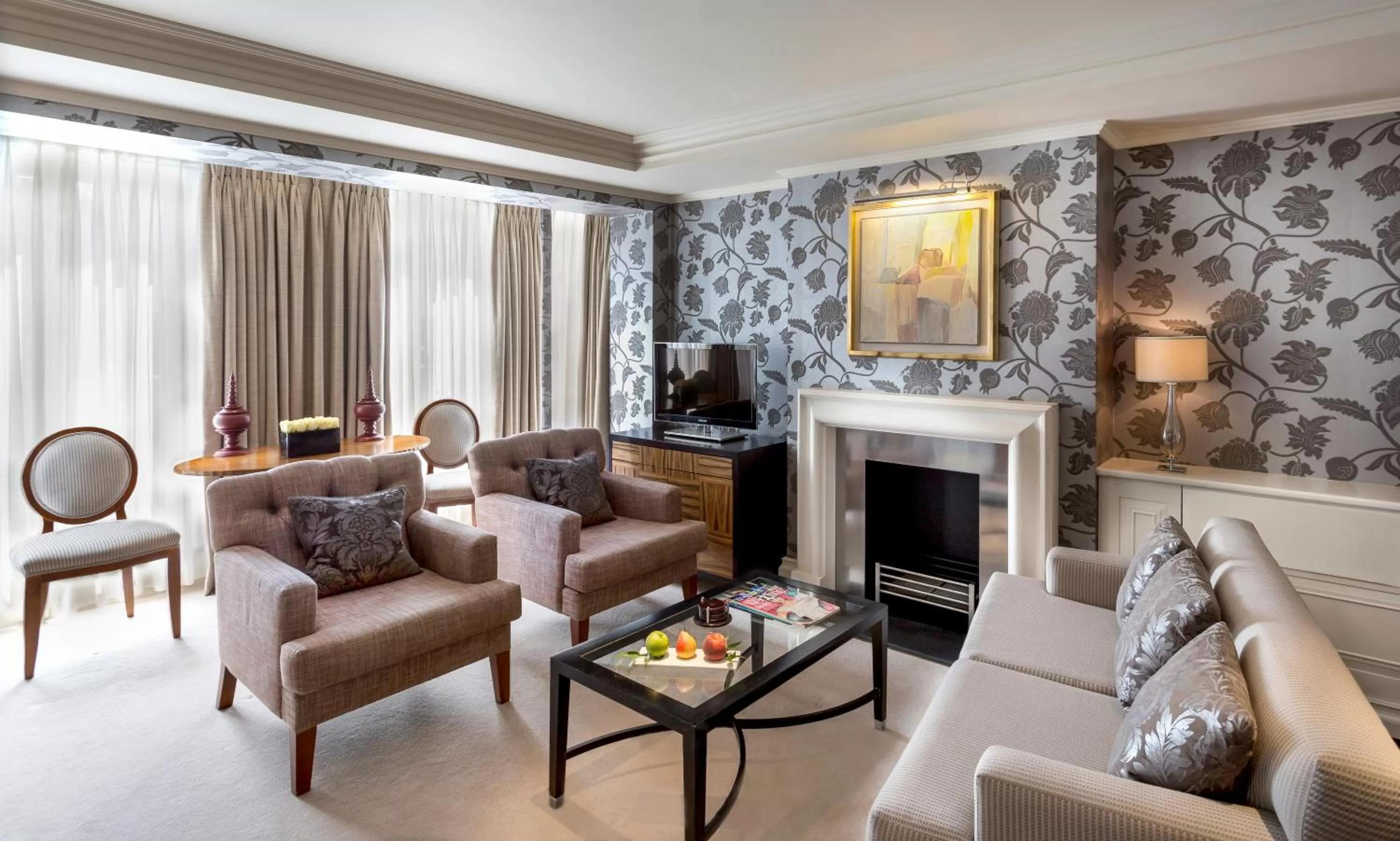 Living room in The Stafford London