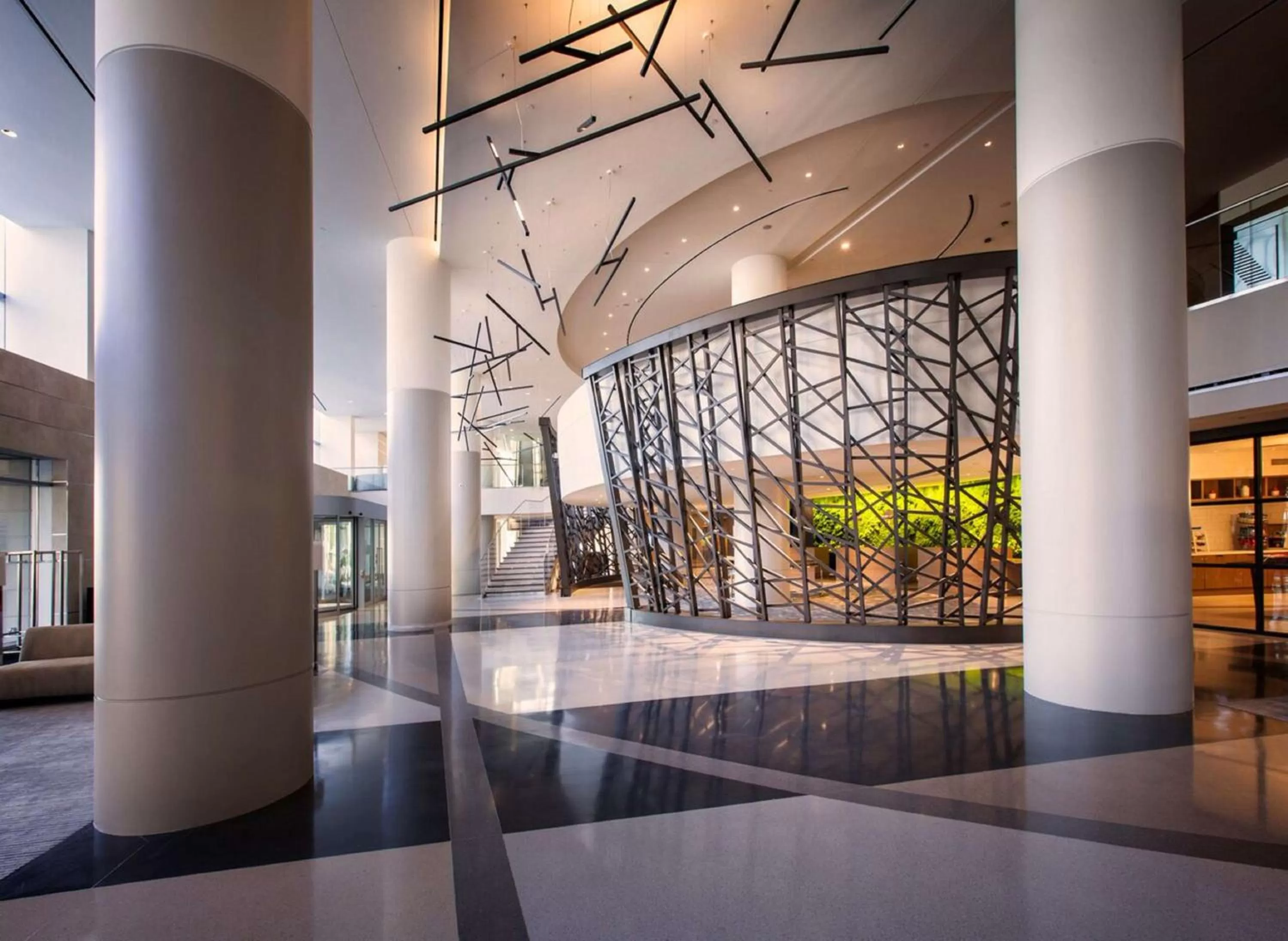 Lobby or reception in Hilton Cleveland Downtown