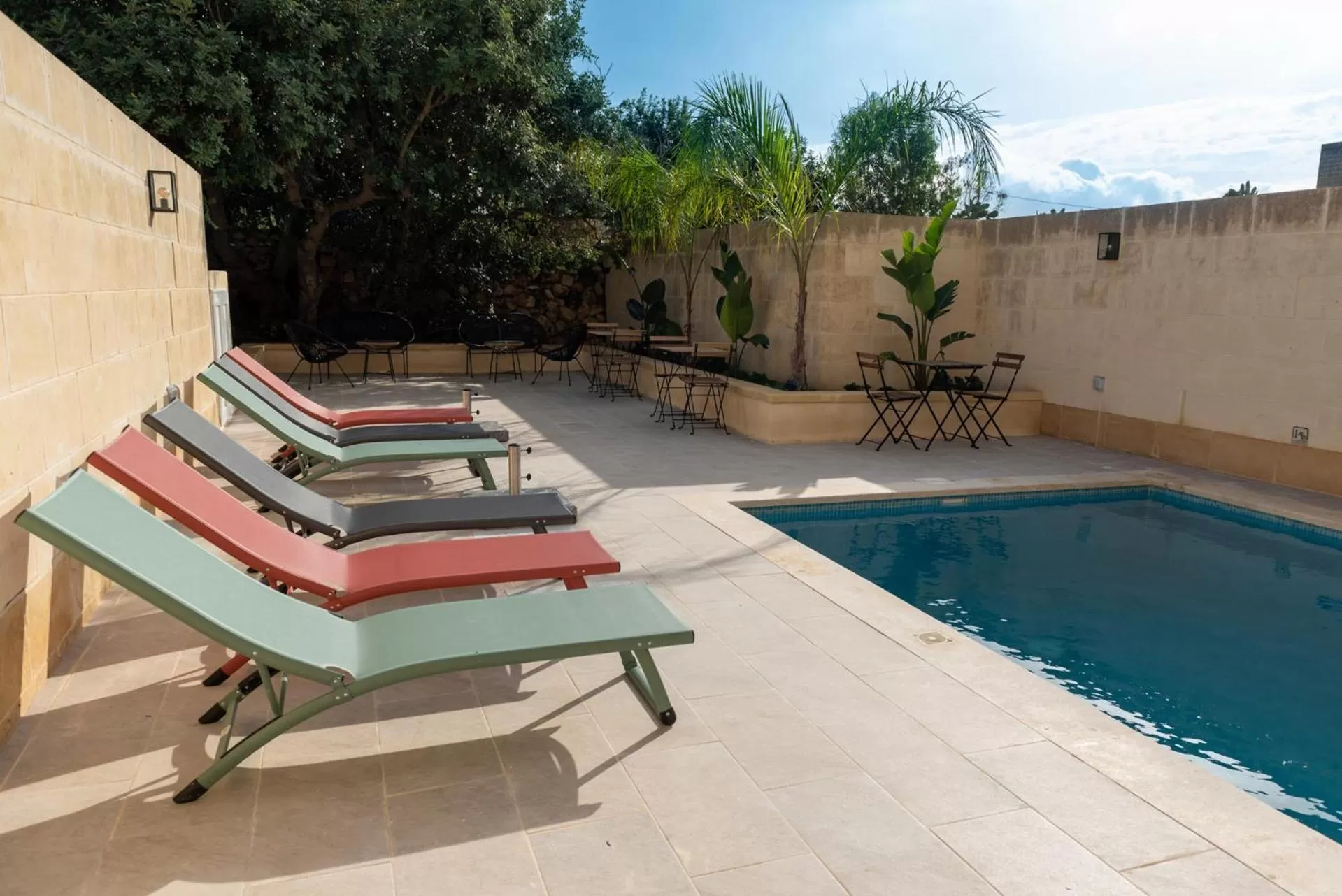 Pool view, Swimming Pool in The Carob Tree