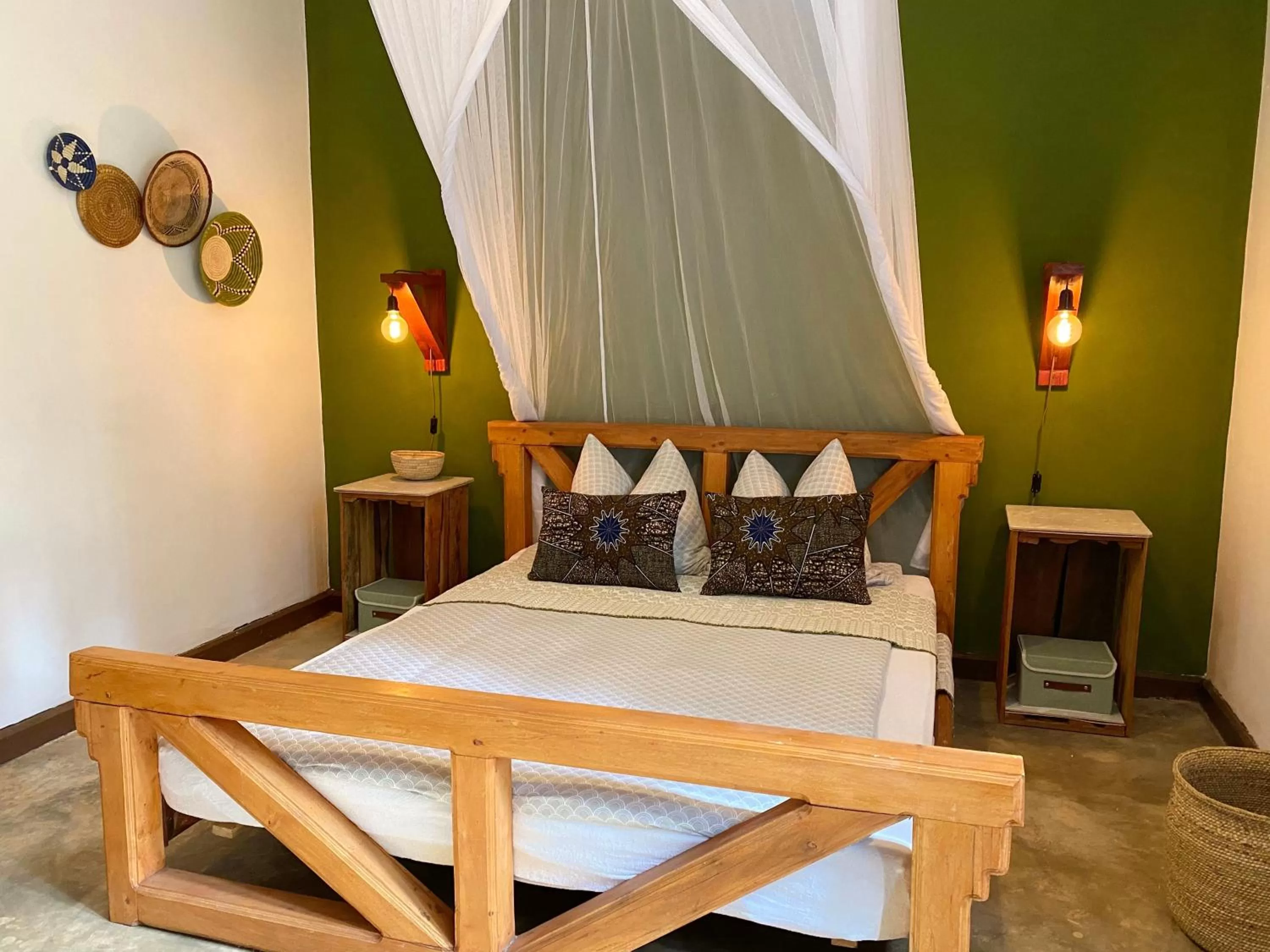 Bed in Utamaduni House B&B