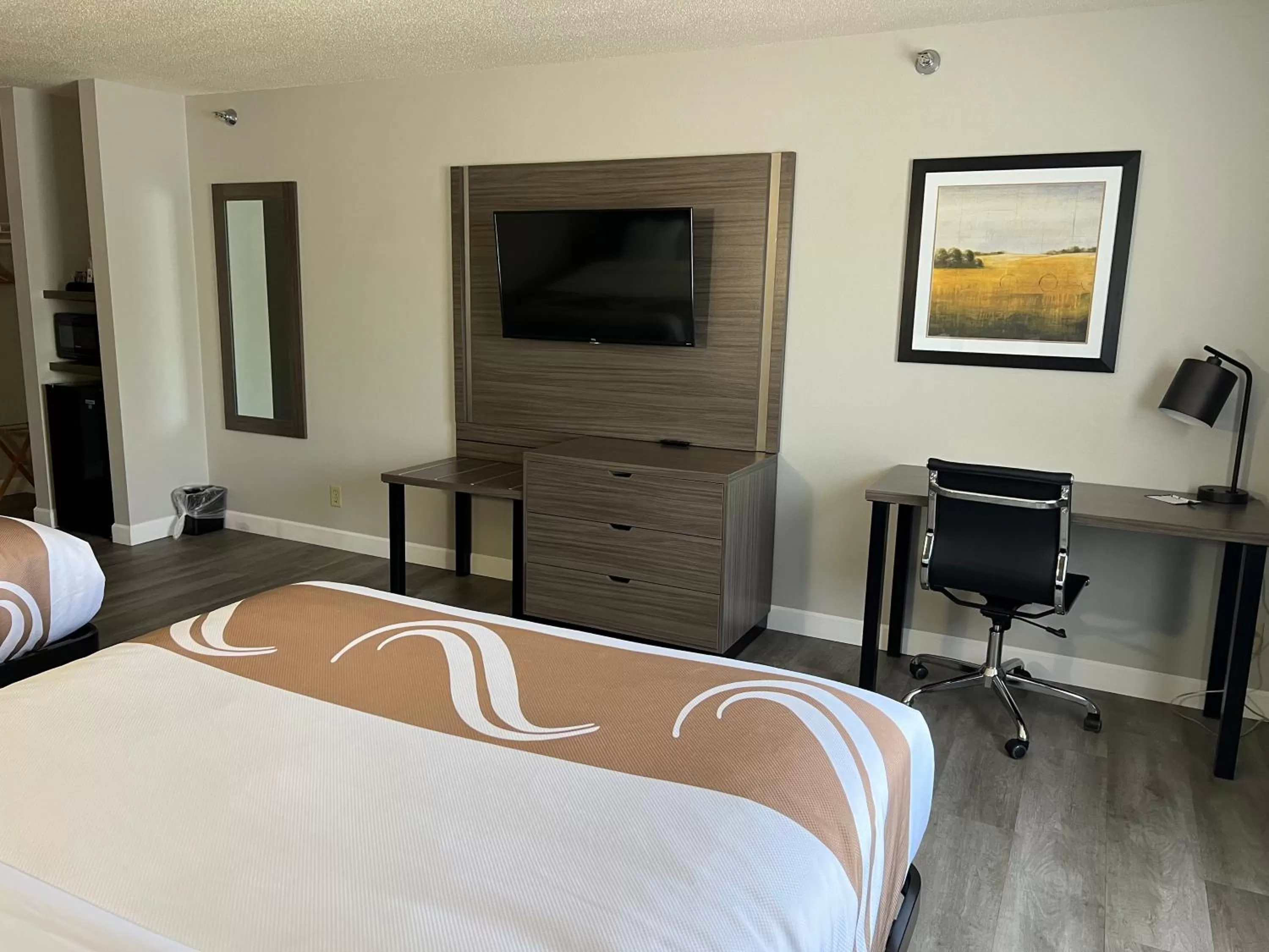 TV and multimedia, Bed in Quality Inn & Suites Red Wing