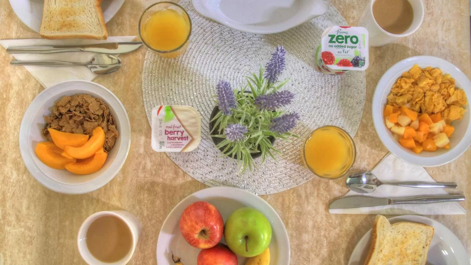 Continental breakfast in Glen Innes Motel