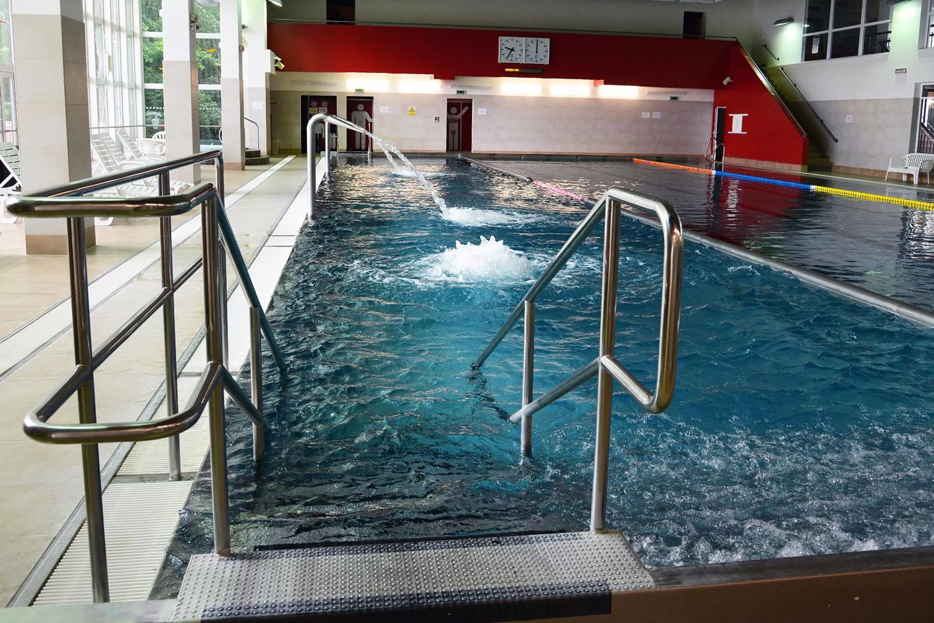 Swimming pool in Sporthotel Zimní stadion Benešov