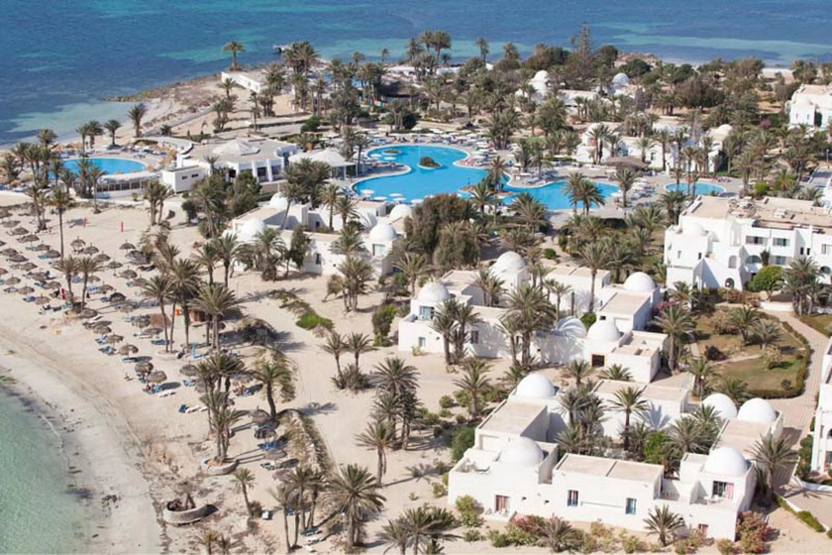 Bird's eye view in El Mouradi Djerba Menzel