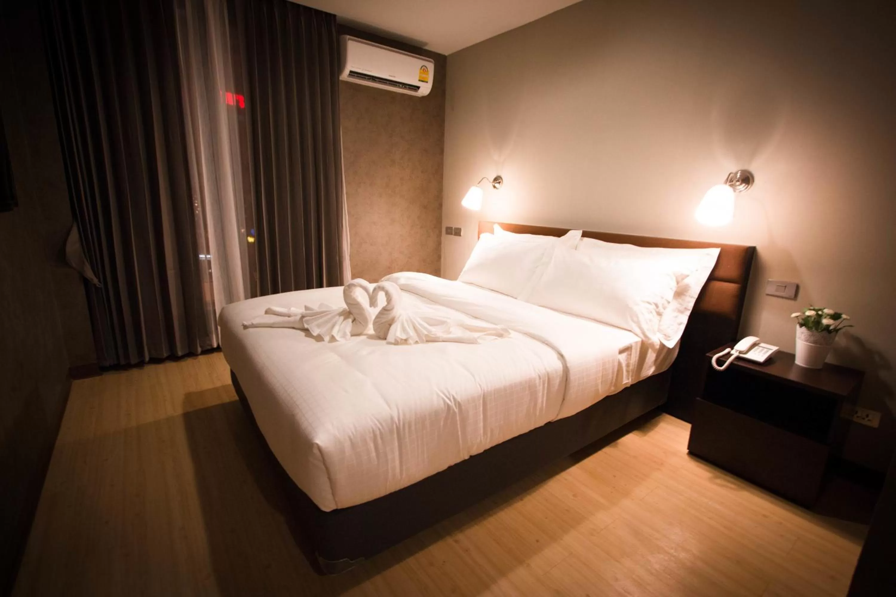 Bedroom, Bed in C U Inn Bangkok