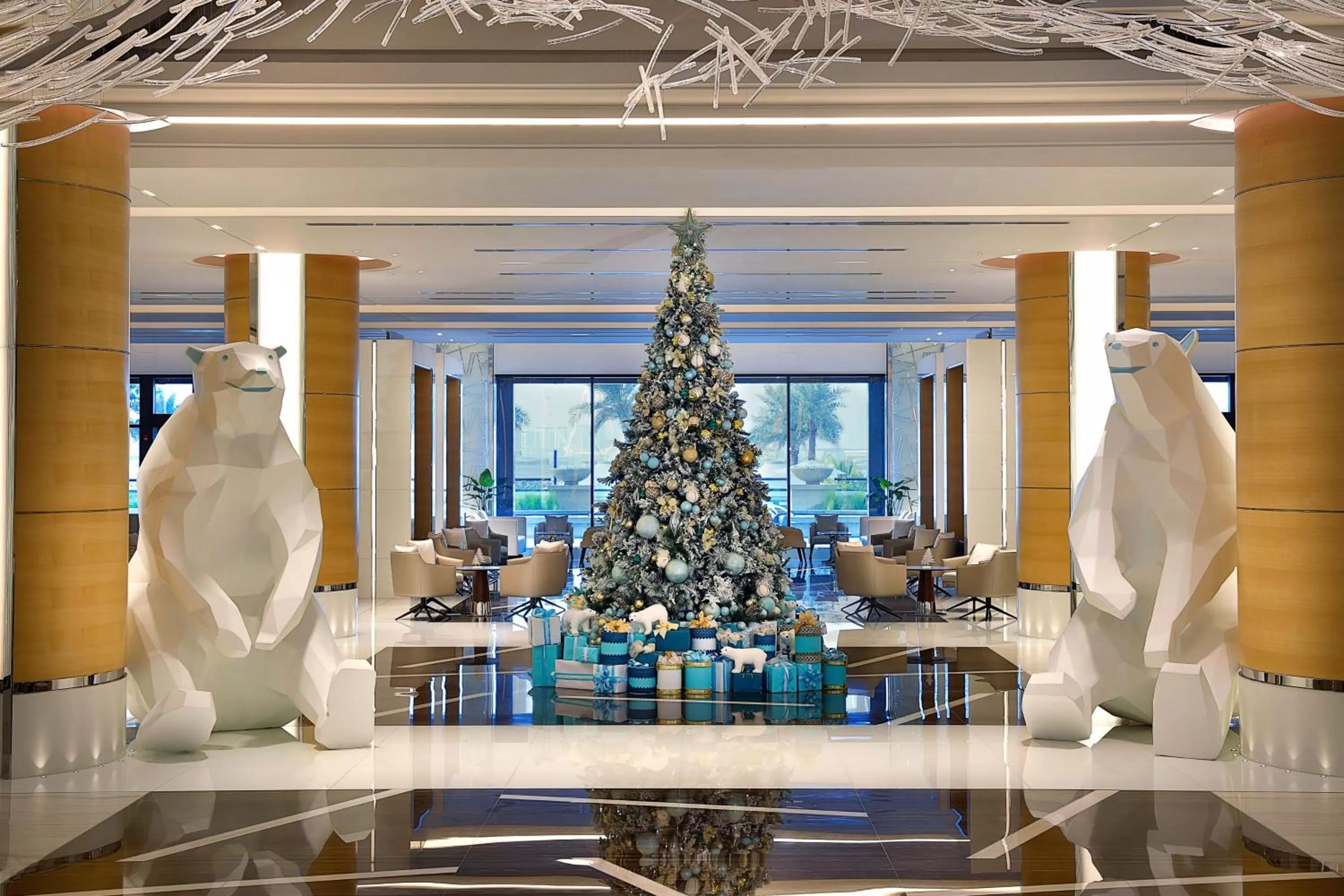 Property building in Marriott Resort Palm Jumeirah, Dubai