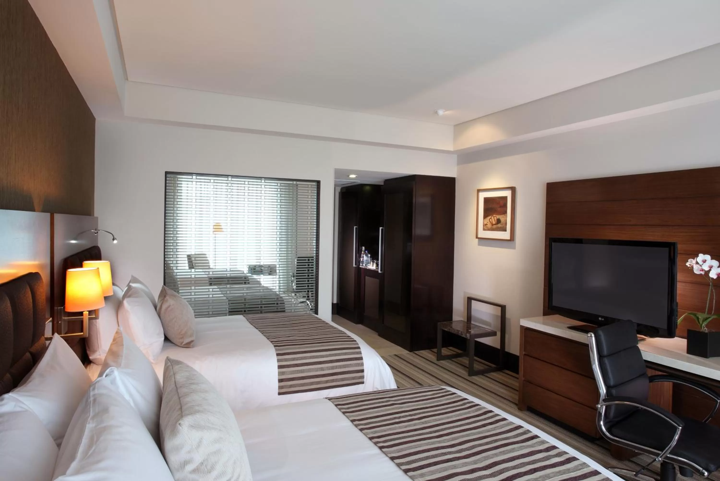 Bed in JW Marriott Hotel Mexico City Santa Fe