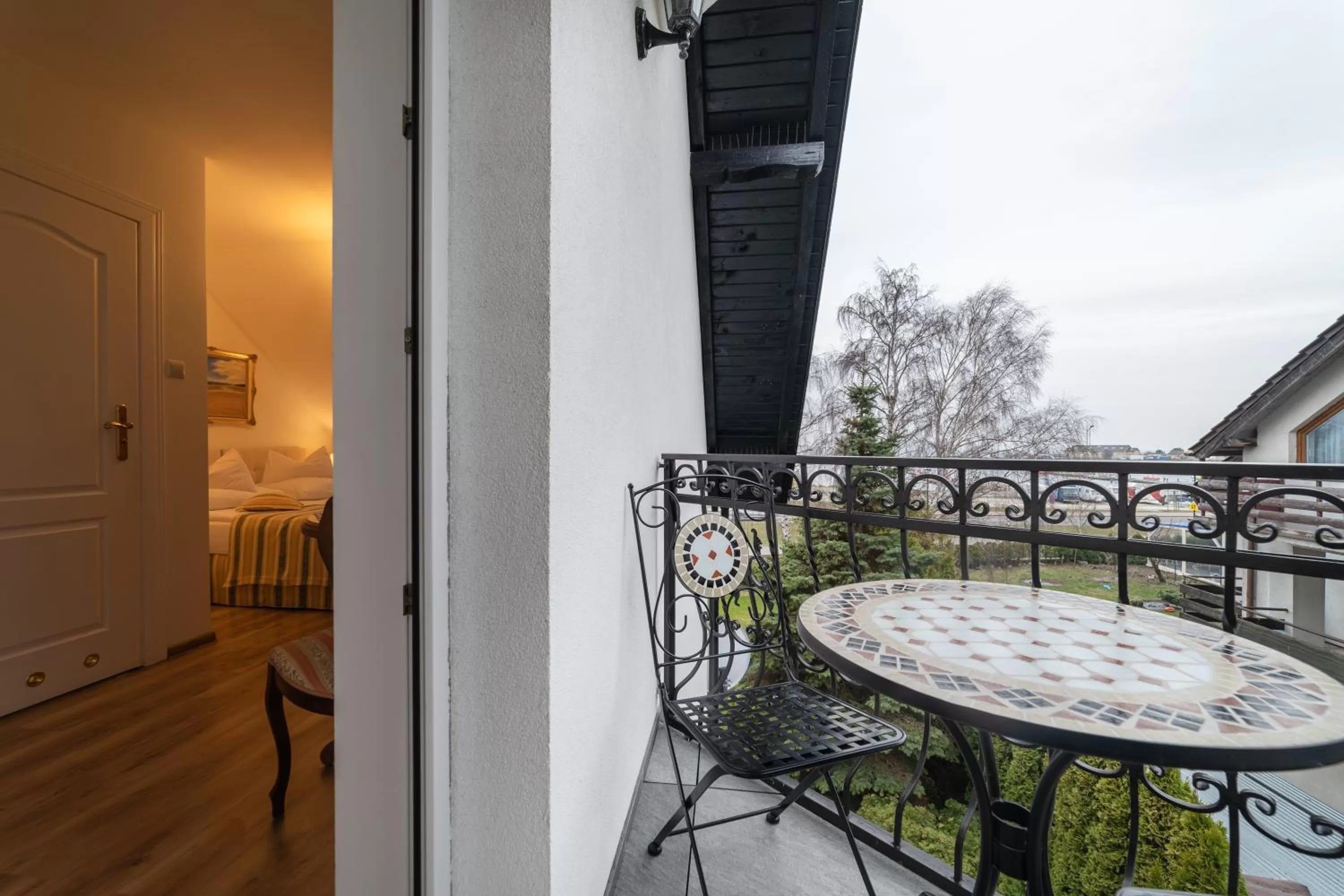 Balcony/Terrace in Pensjonat & Restauracja Admirał