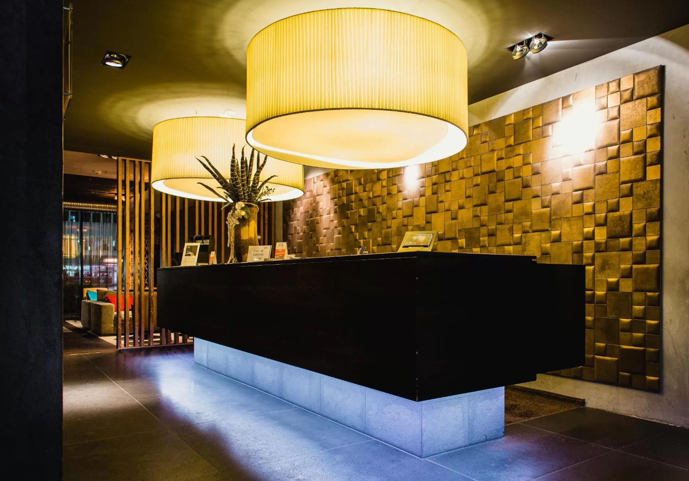 Lobby or reception in SAKS Urban Design Hotel Kaiserslautern