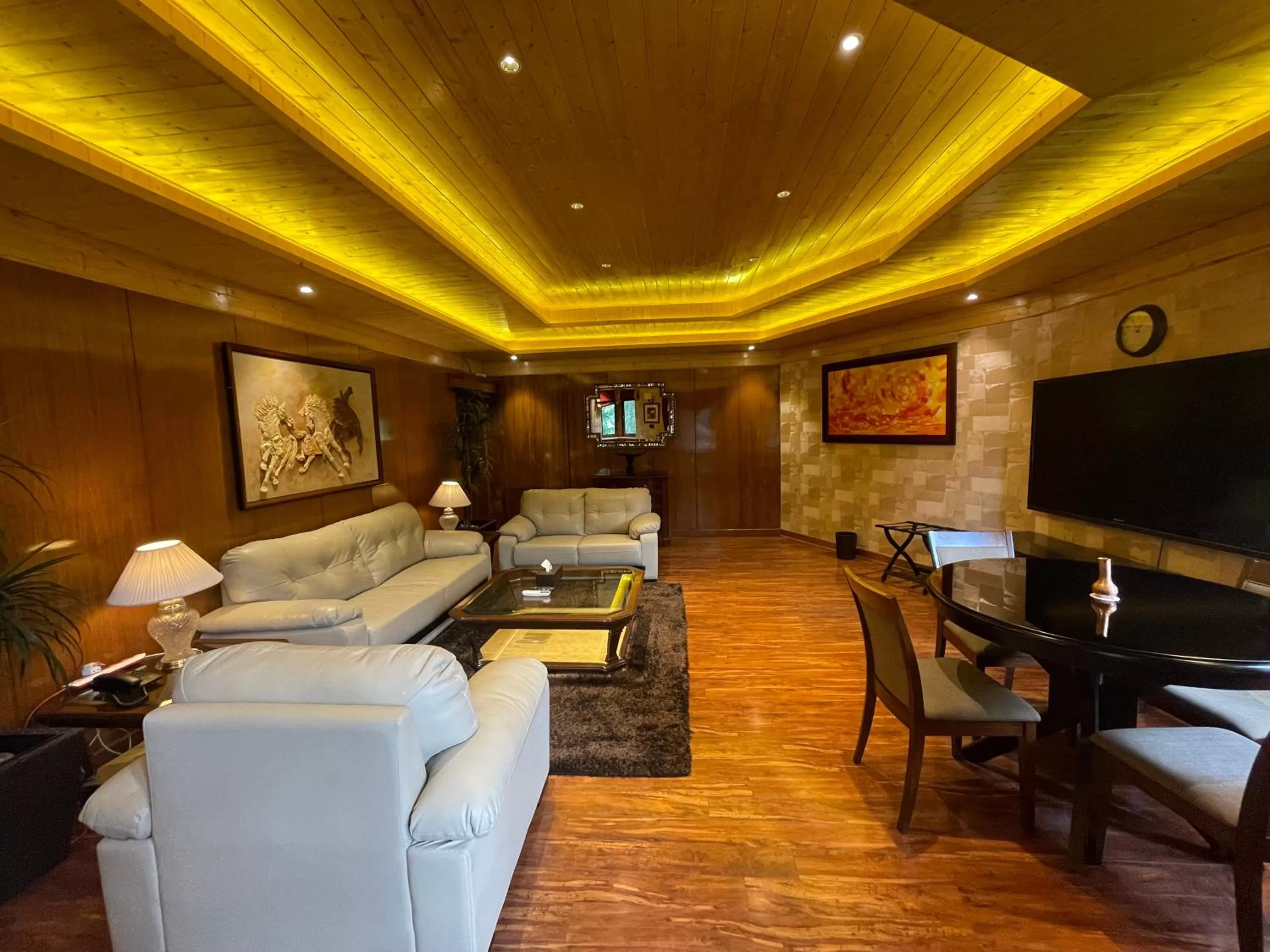 Living room in Span Resort and Spa, Manali