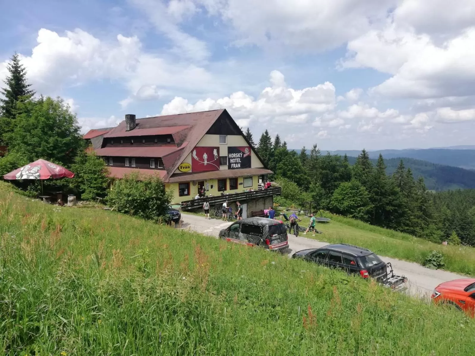 Property building in Hotel Fran