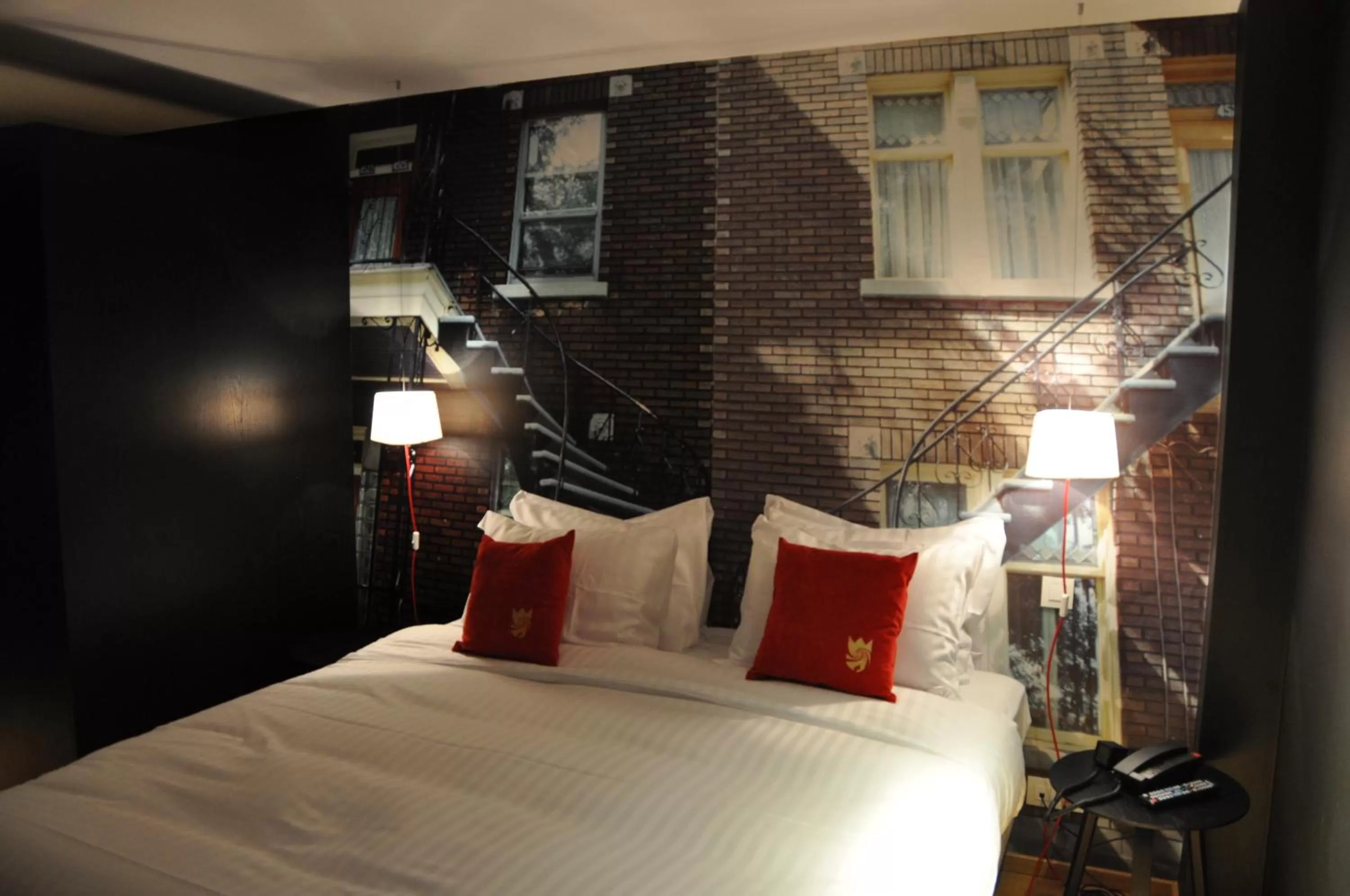 Bed in Hotel The Royal Snail