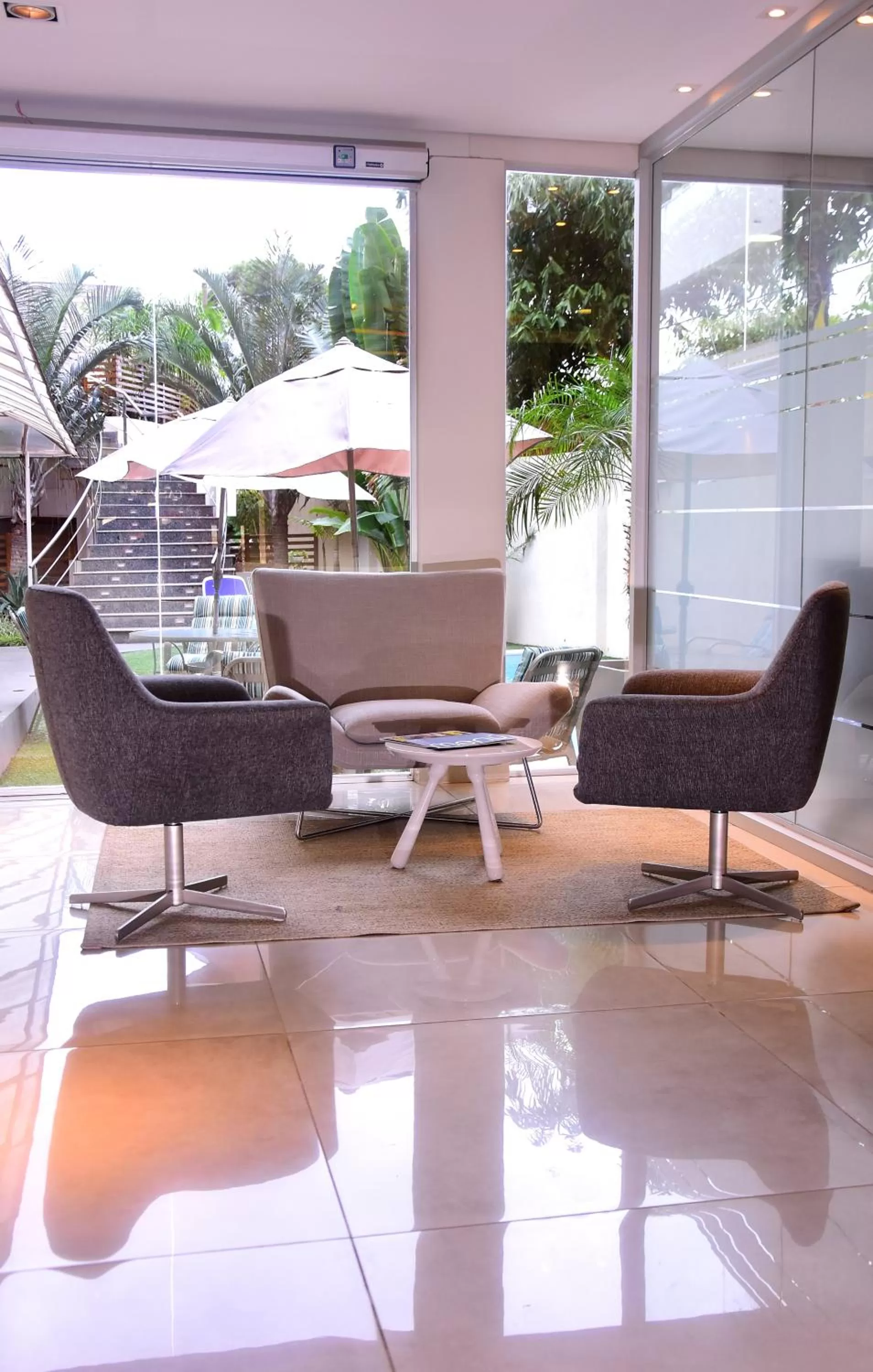 View (from property/room) in Hotel Le Pelican