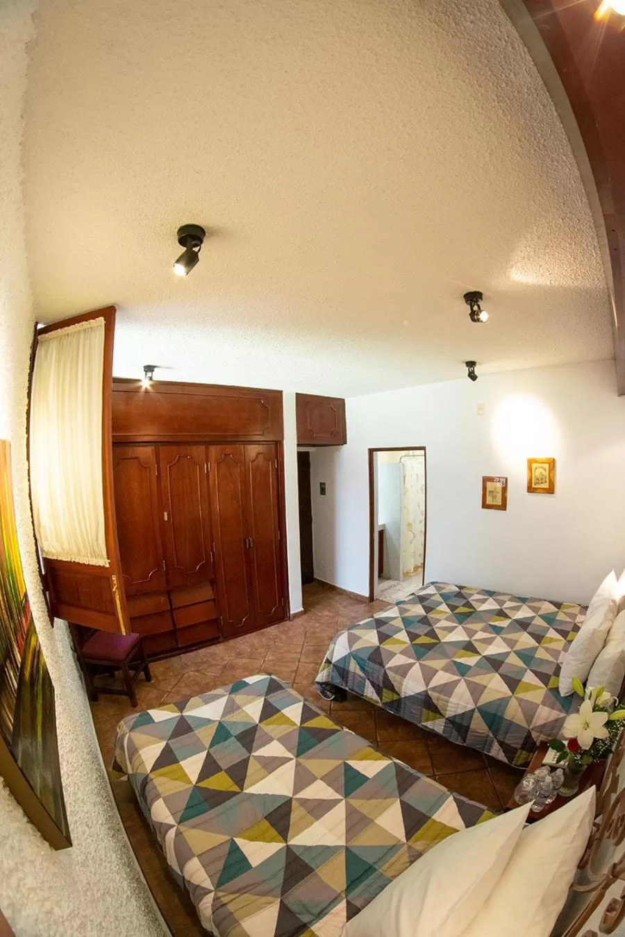 Bed in Hotel Mesón de los Remedios