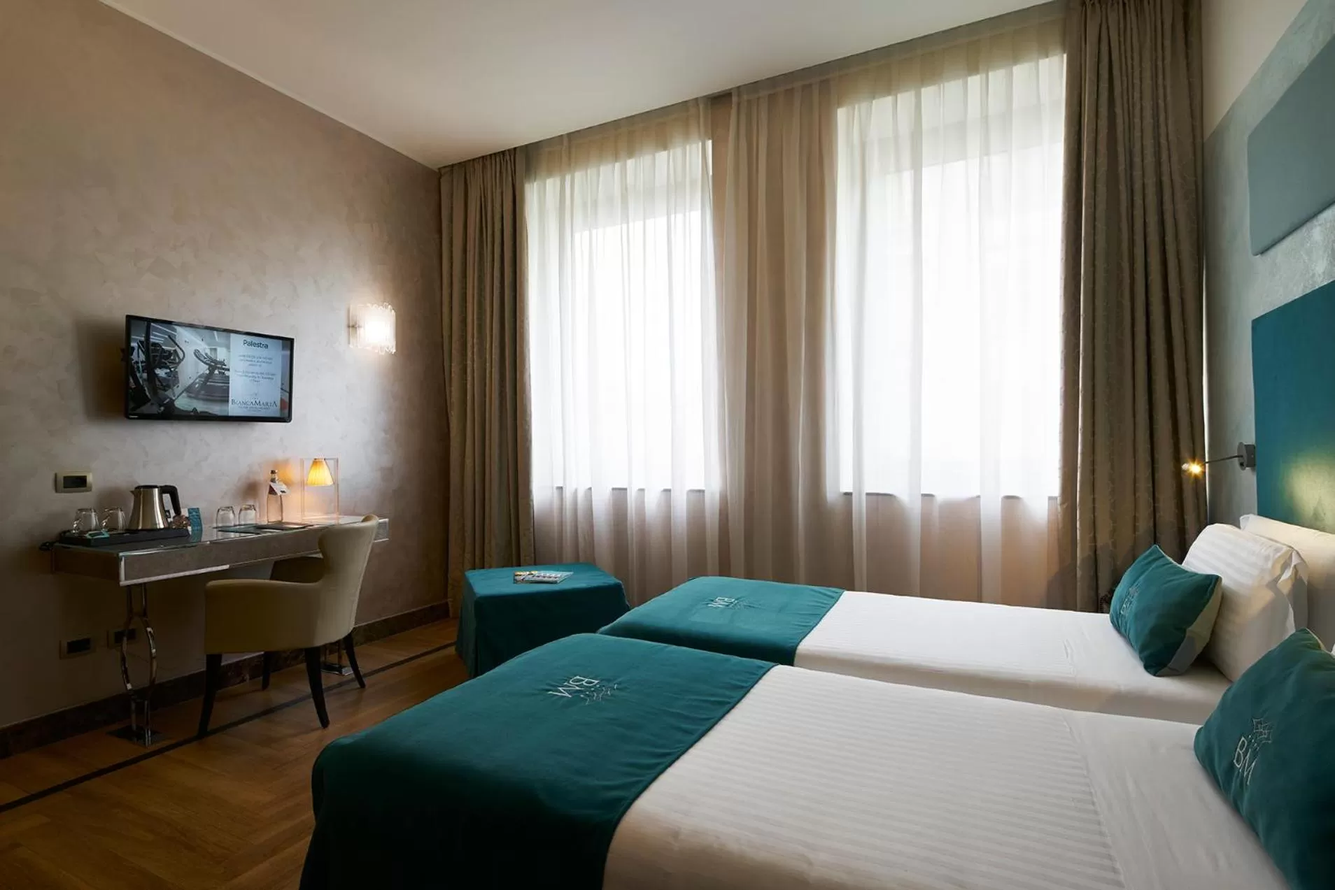 Bedroom, Bed in Bianca Maria Palace Hotel