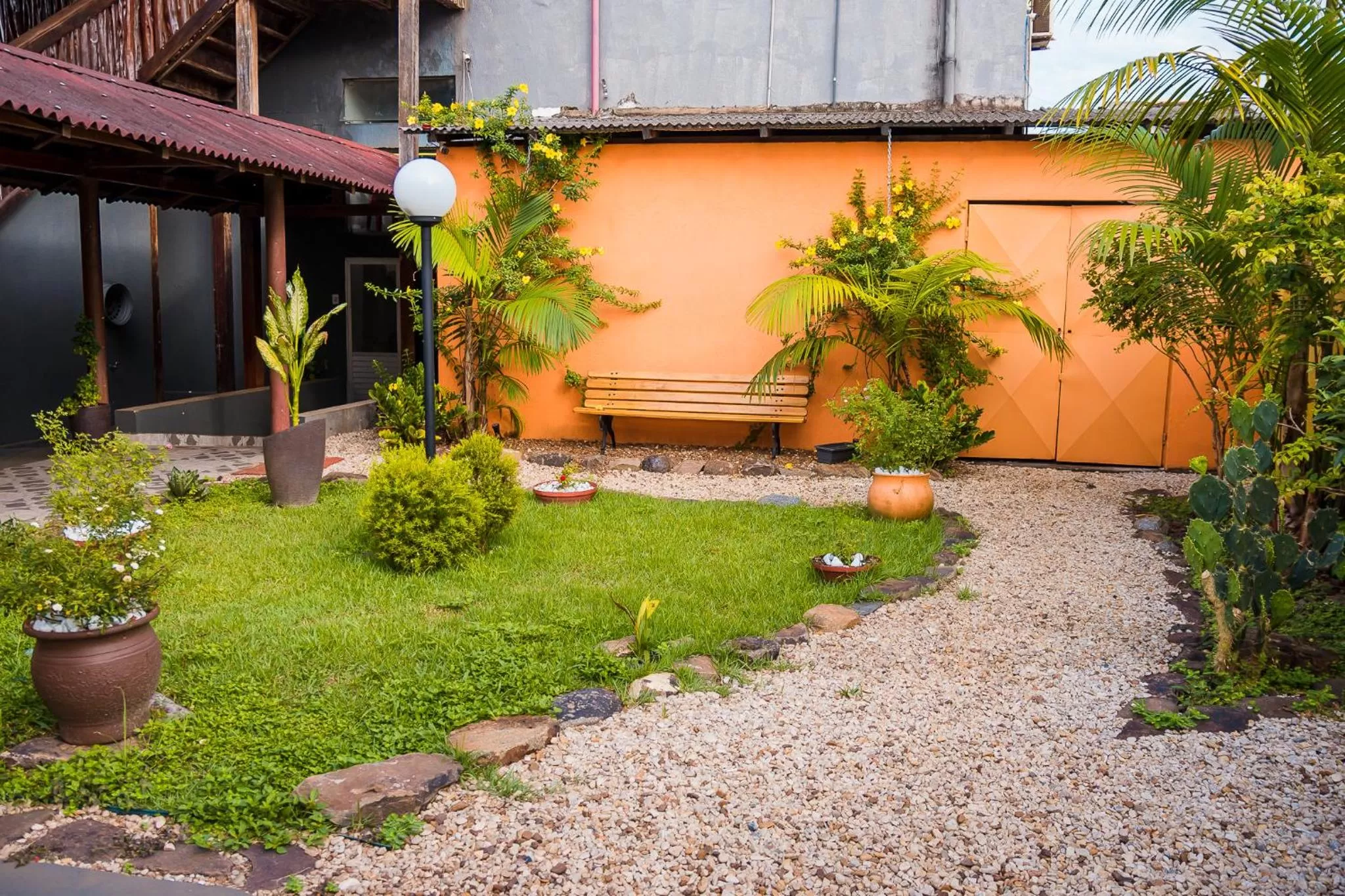 Garden in Requinte Hotel