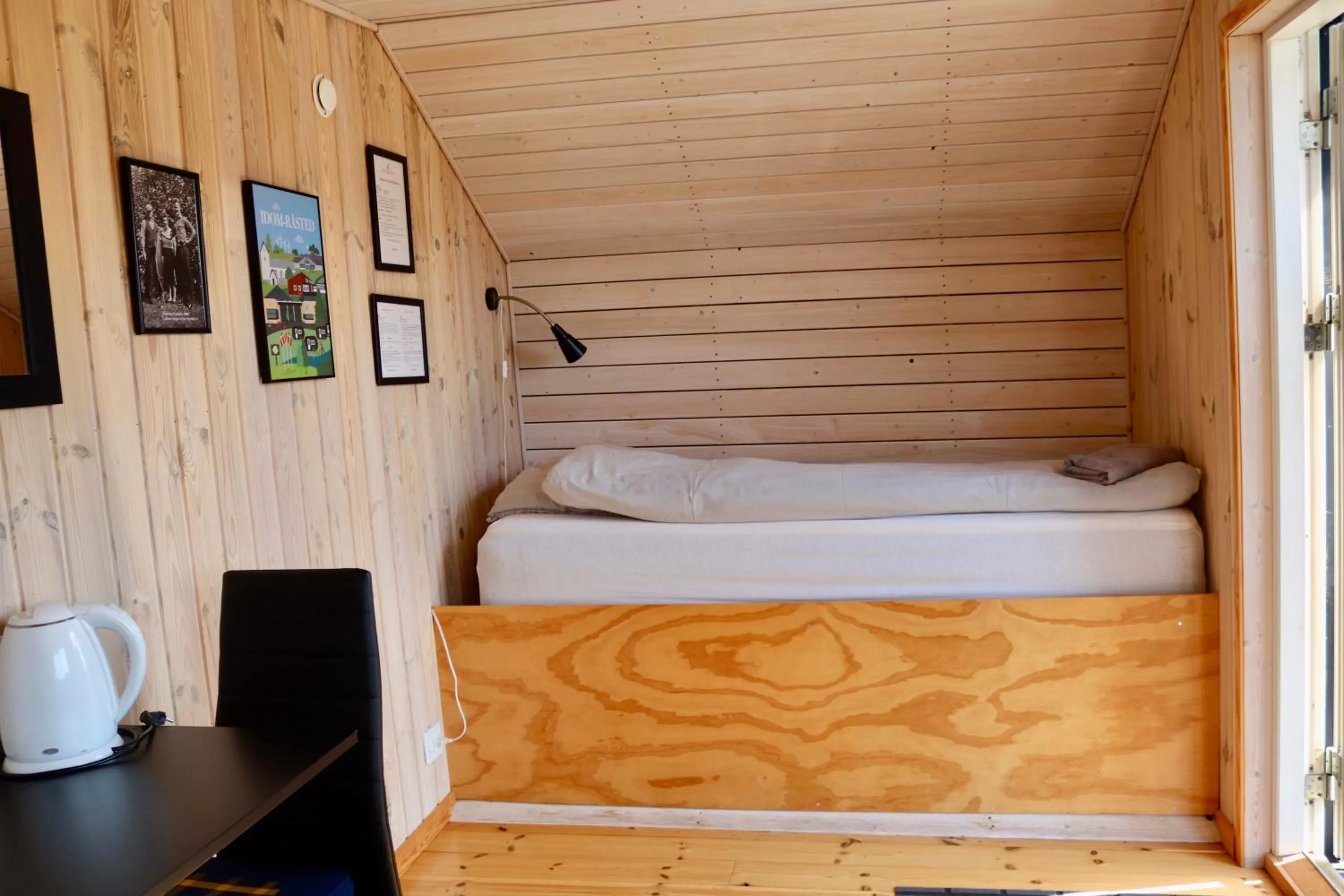 Bed in Plexus Hytterne