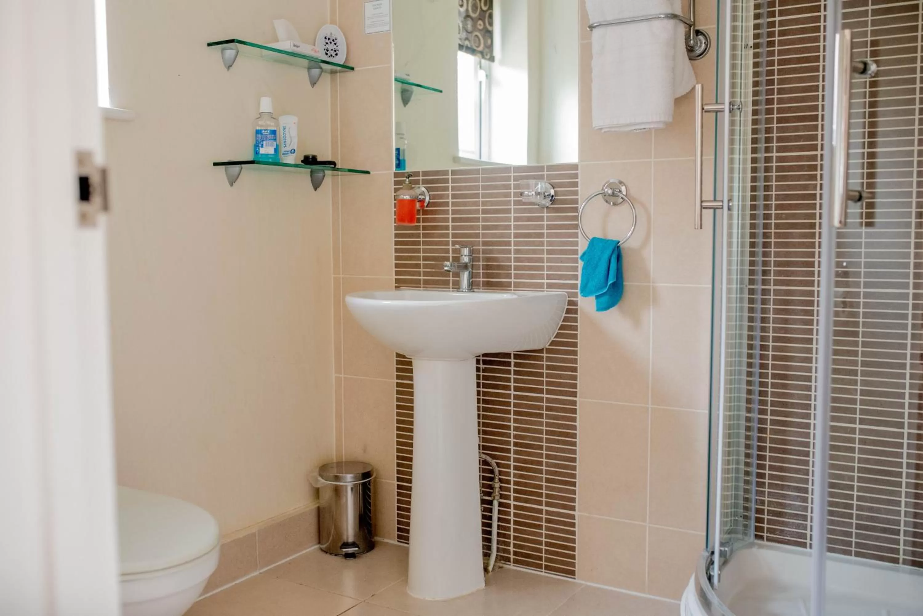 Shower in Revado Hotel