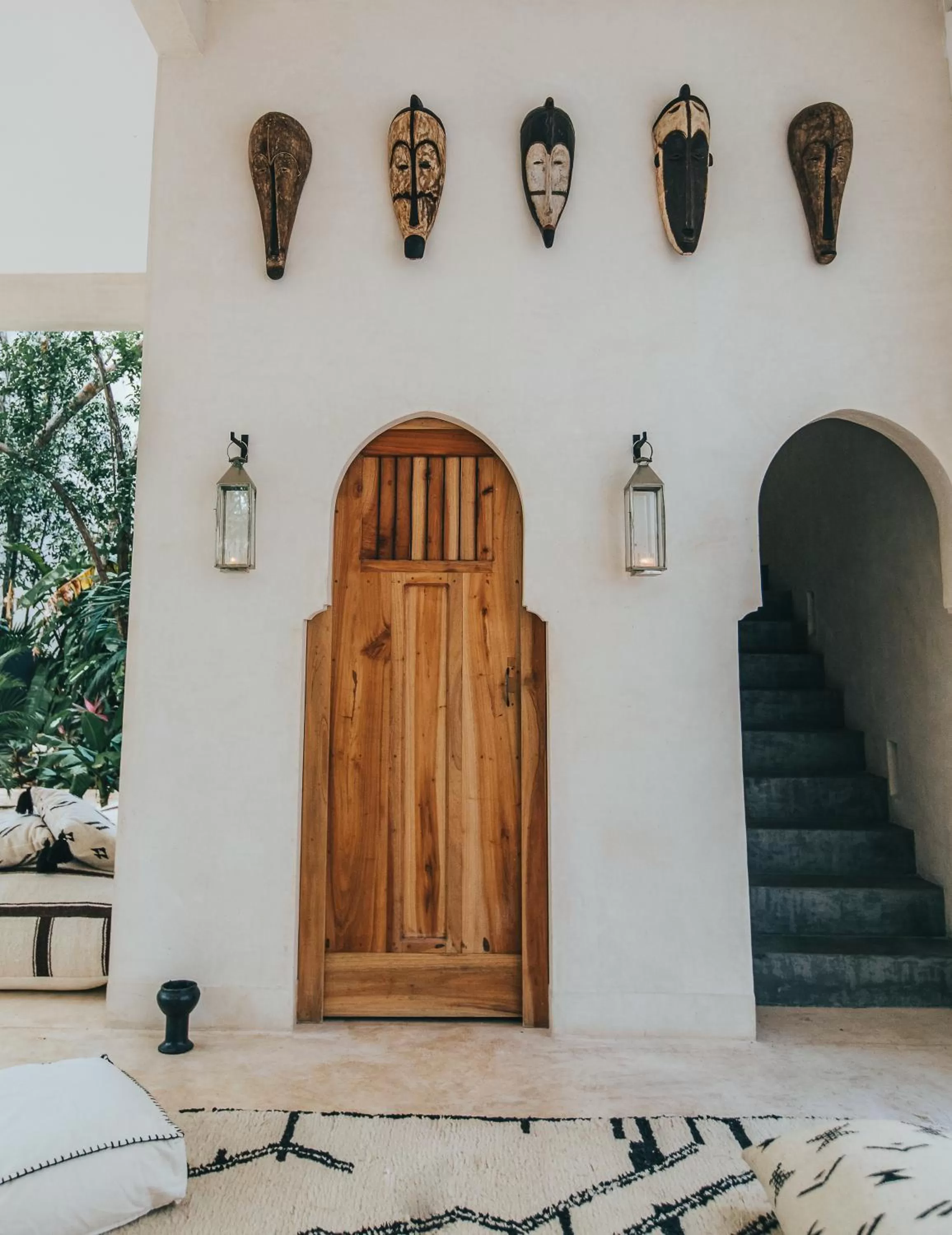 Decorative detail in Ambre & Epices Jungle Hotel & Spa