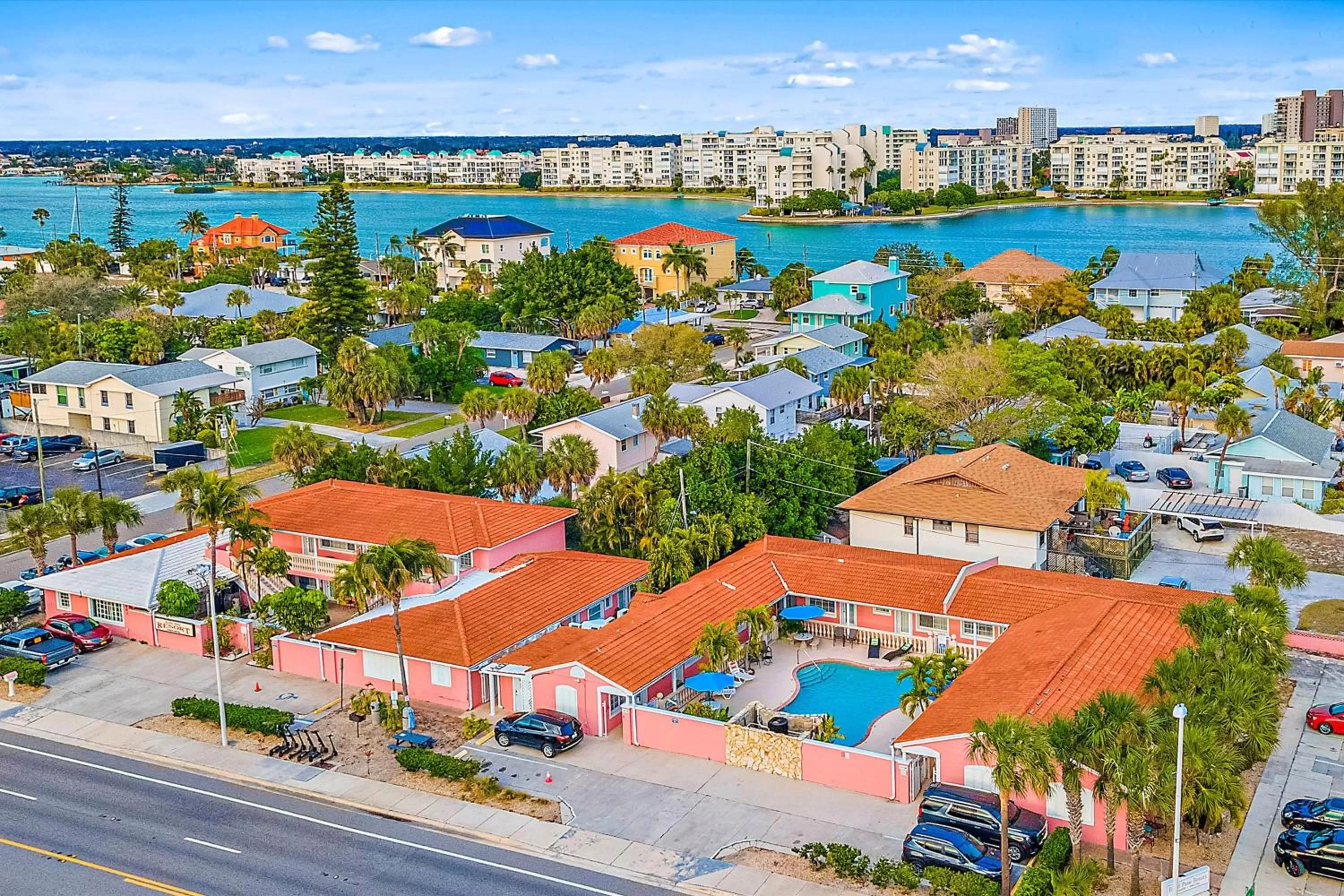 Bird's eye view in Blind Pass Resort Motel