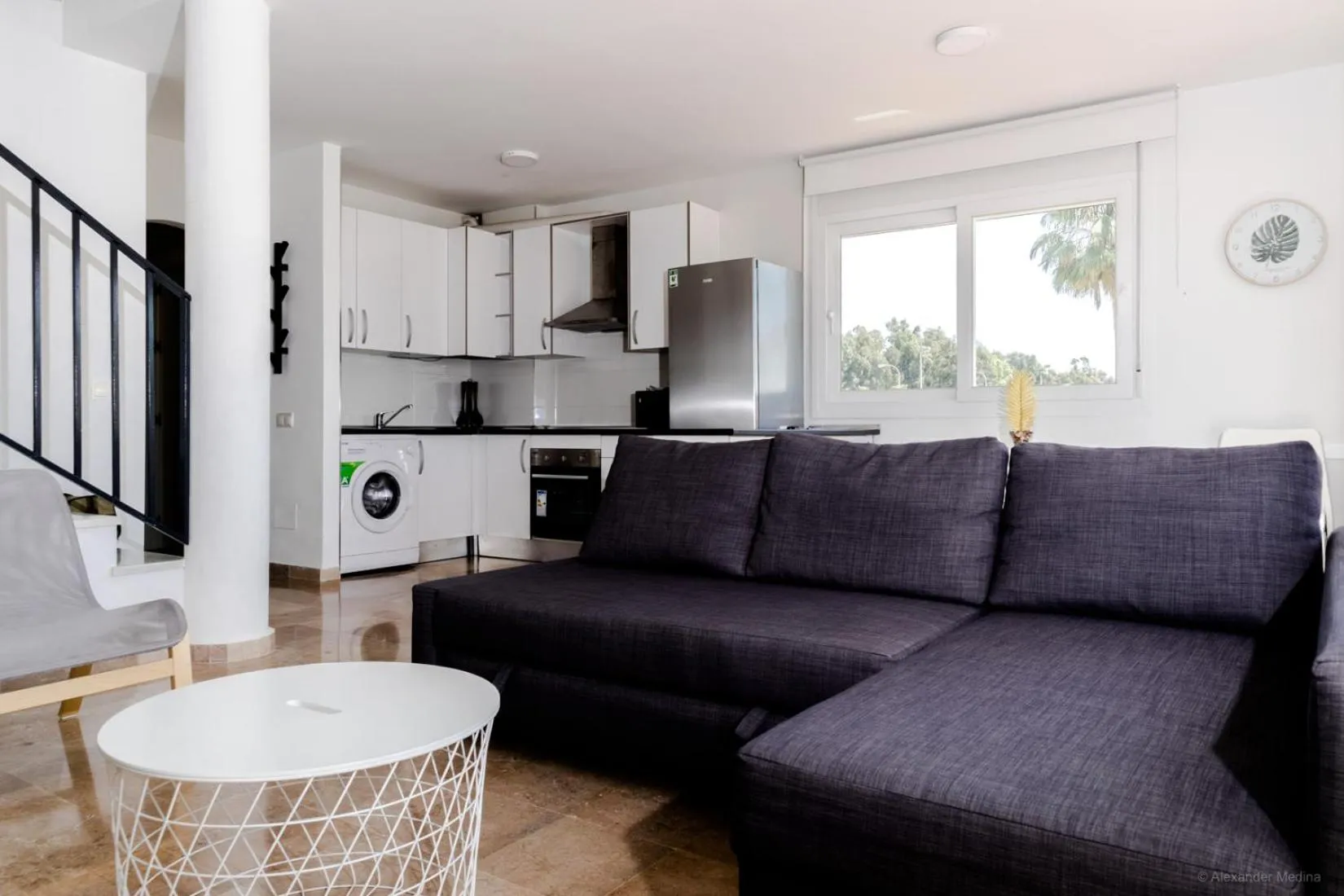 Kitchen or kitchenette in Roquetas Beach and Playa Serena Golf Village