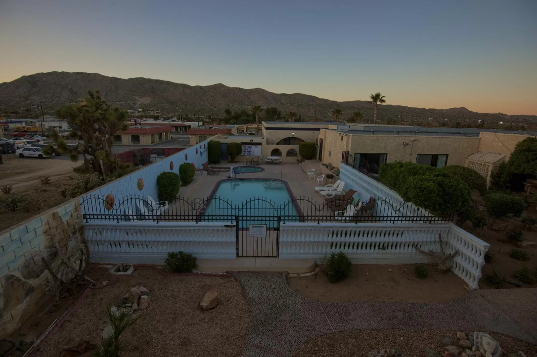 Swimming pool in Americas Best Value Inn and Suites -Yucca Valley