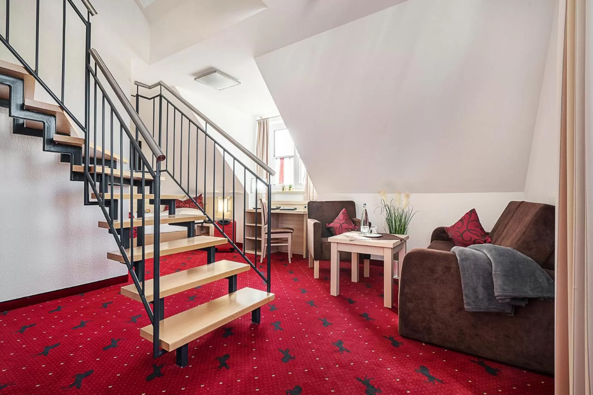 Photo of the whole room in Hotel Rappen Rothenburg ob der Tauber