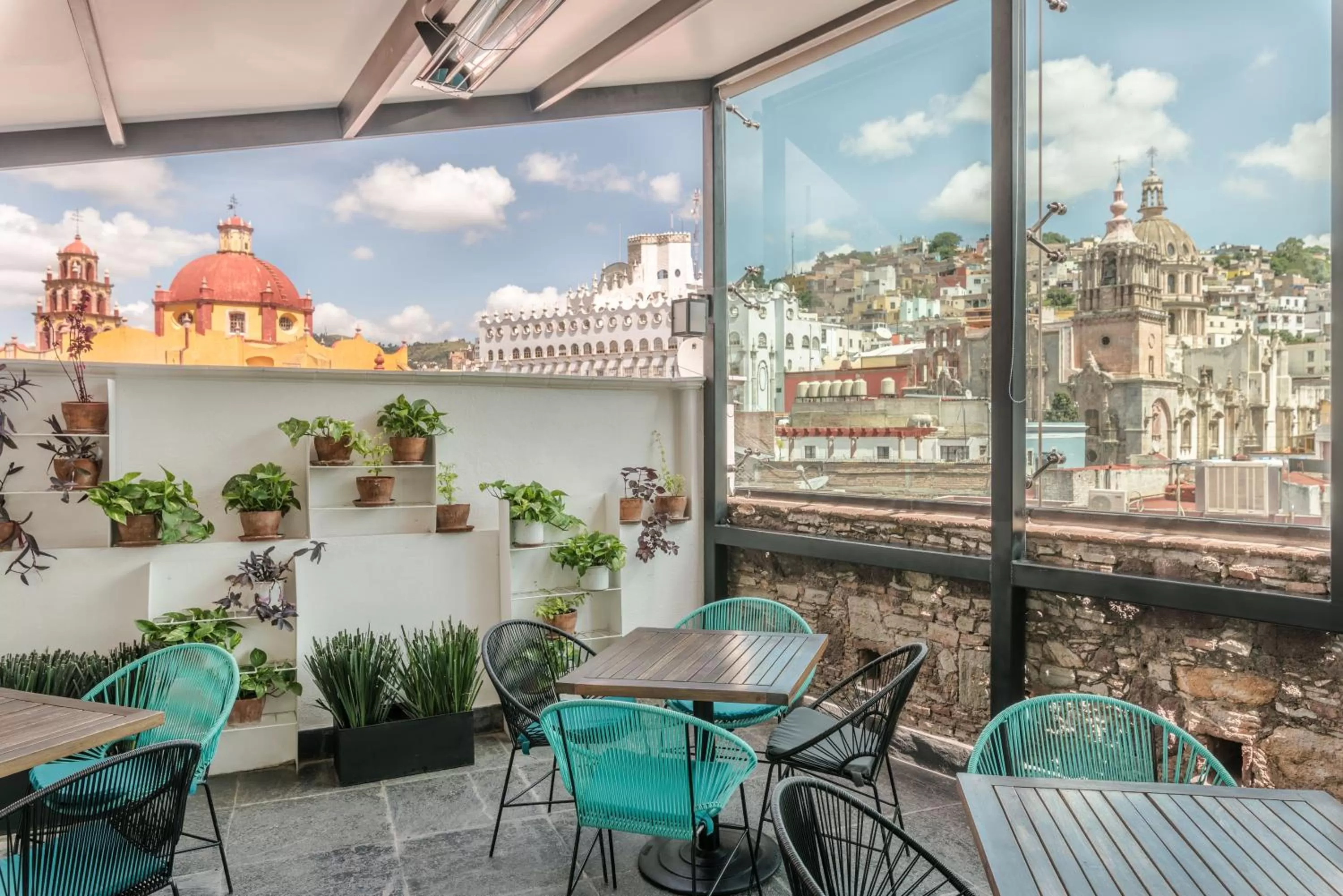 Balcony/Terrace in Edelmira Hotel Boutique