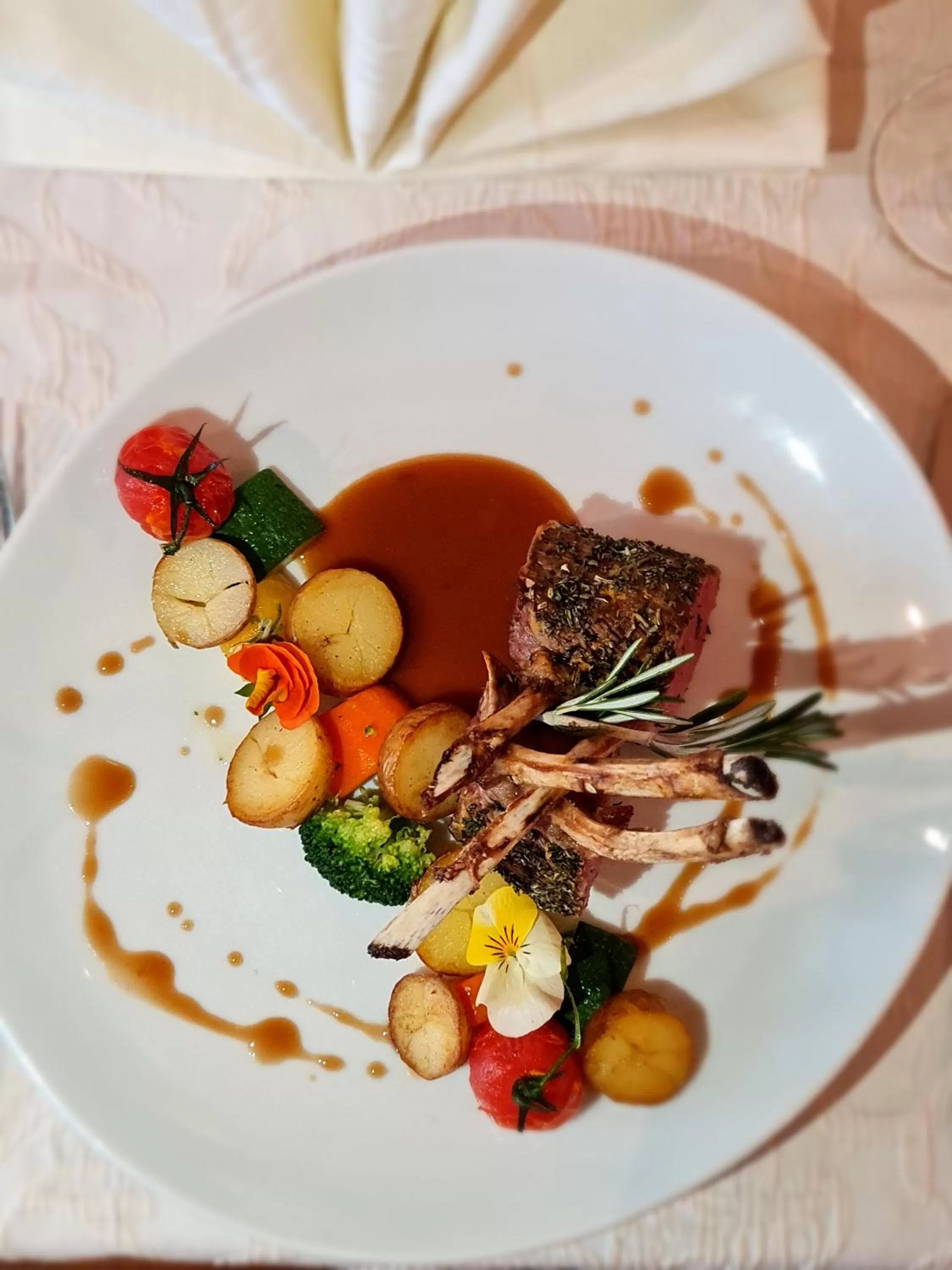 Restaurant/places to eat in Aparthotel Helvetia