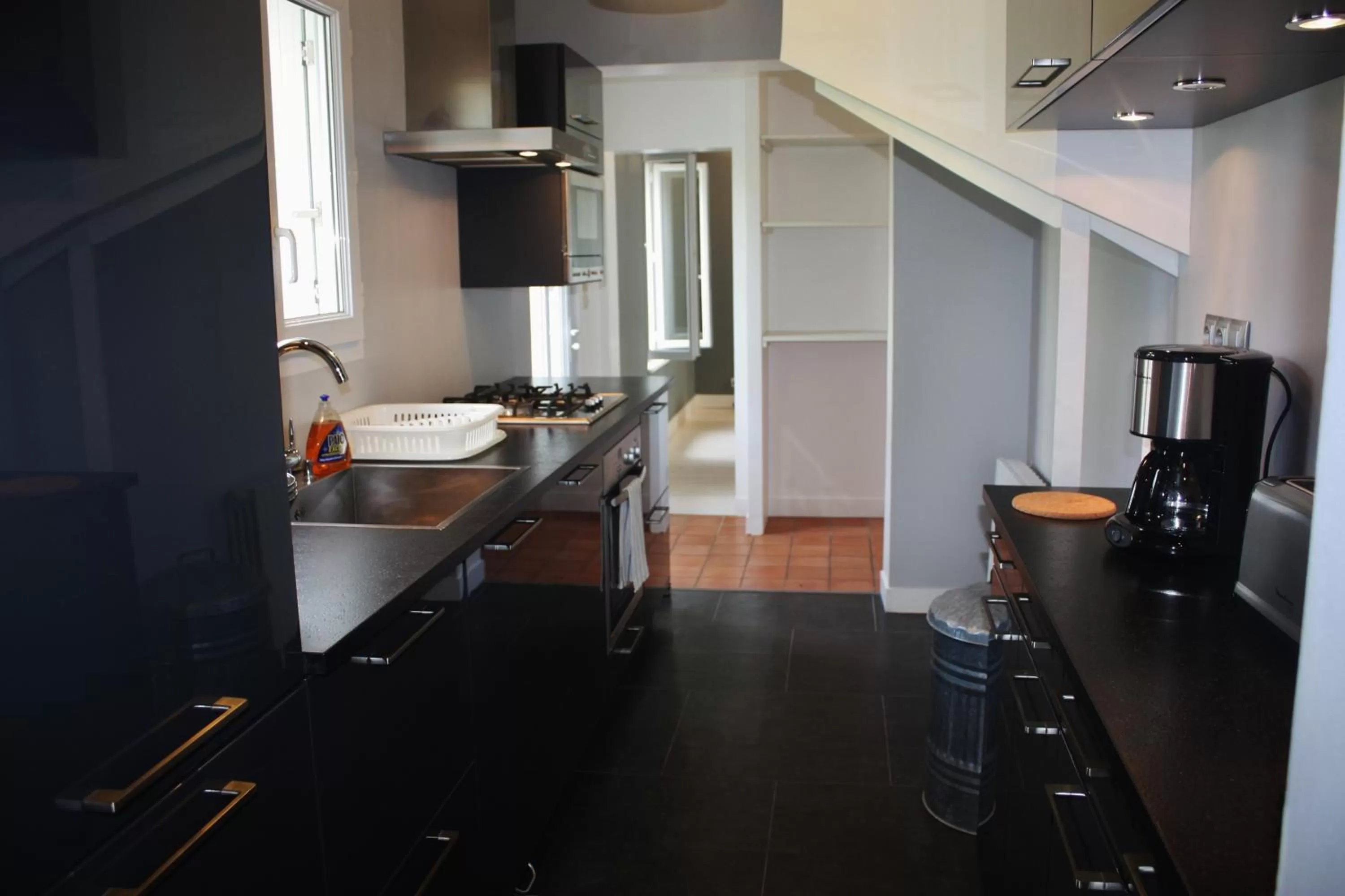 Kitchen or kitchenette in Résid'Spa Loire & Sèvre