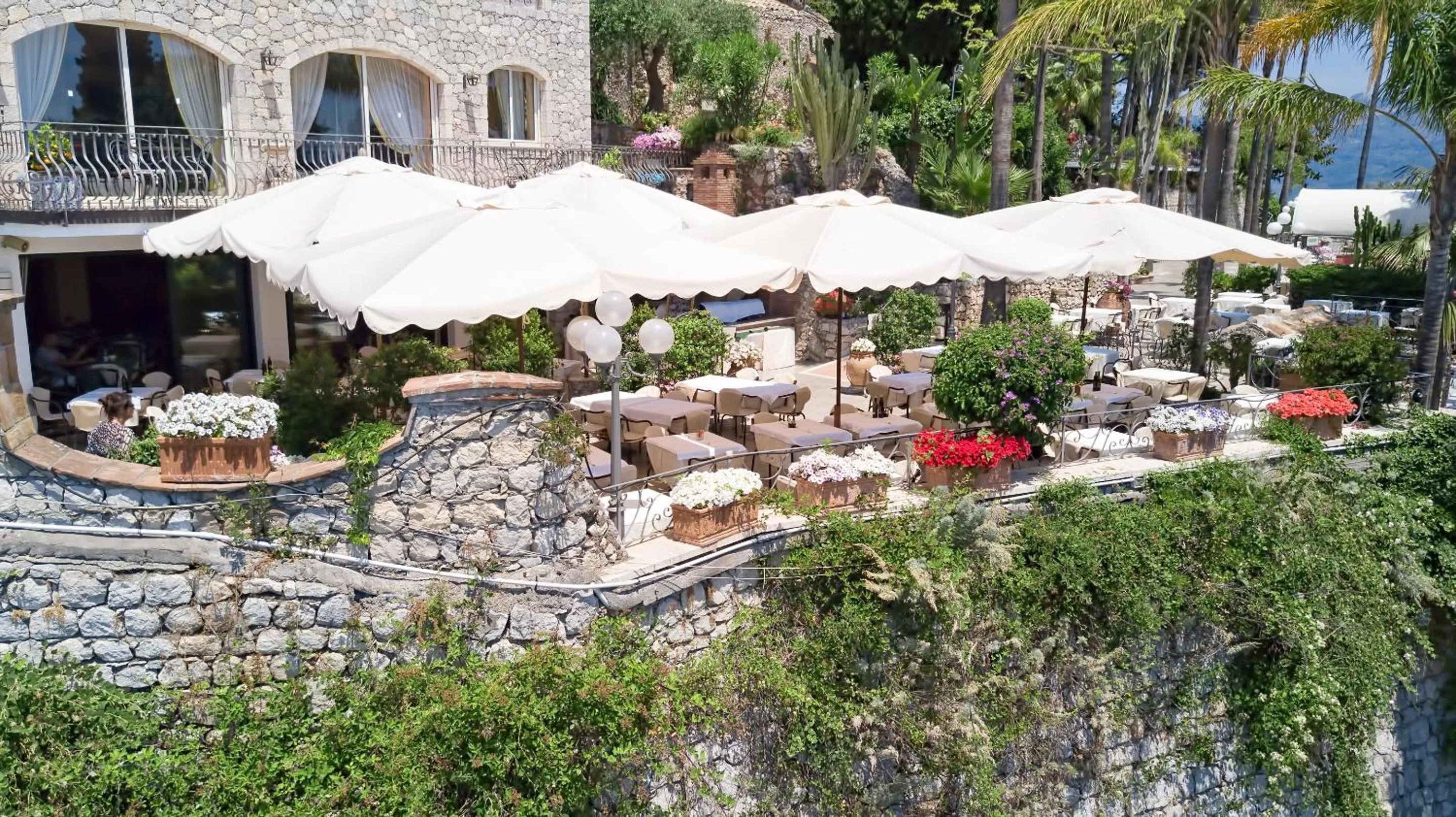 Bird's eye view in Hotel Ariston and Palazzo Santa Caterina