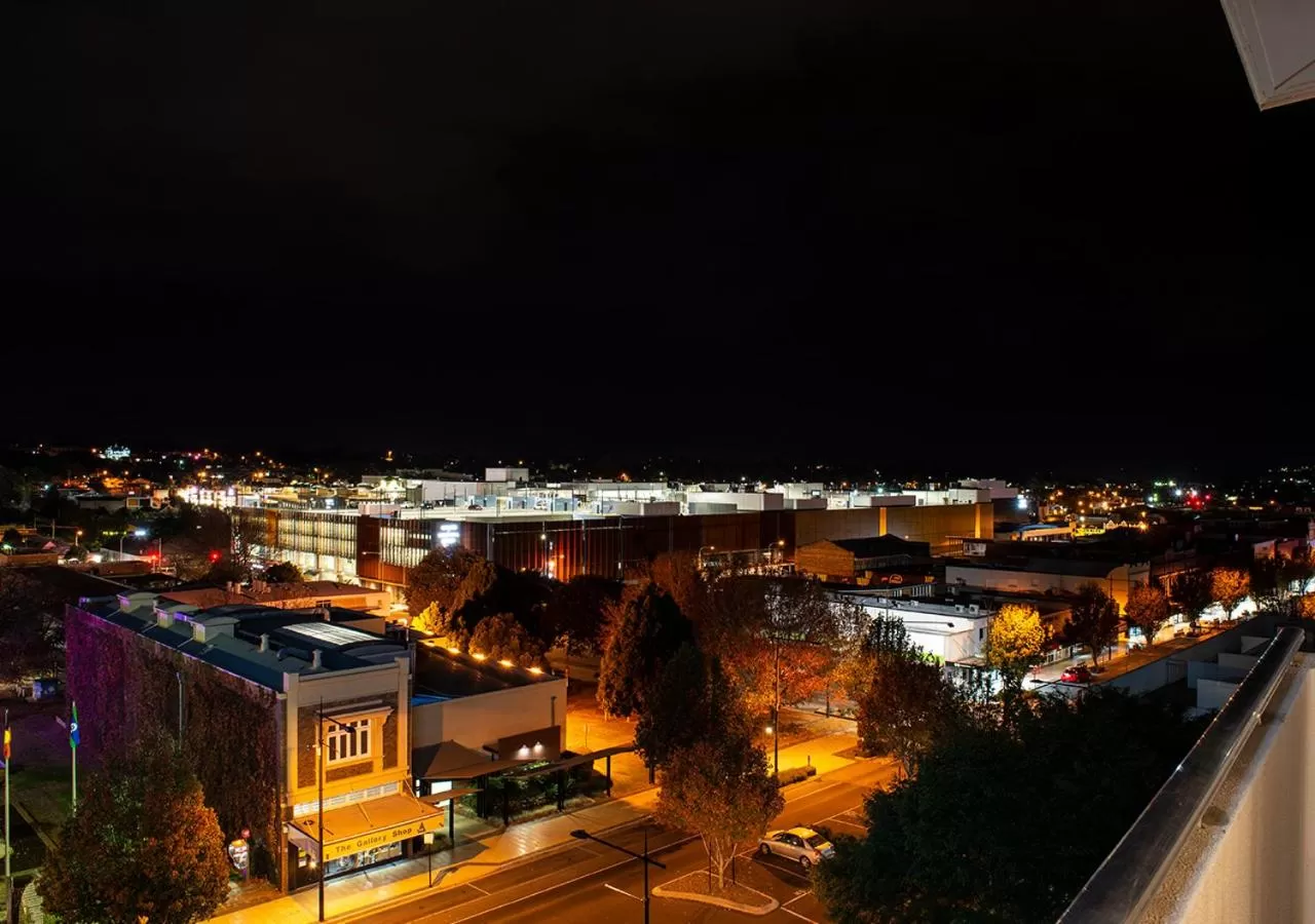 City view in Burke and Wills Hotel Toowoomba