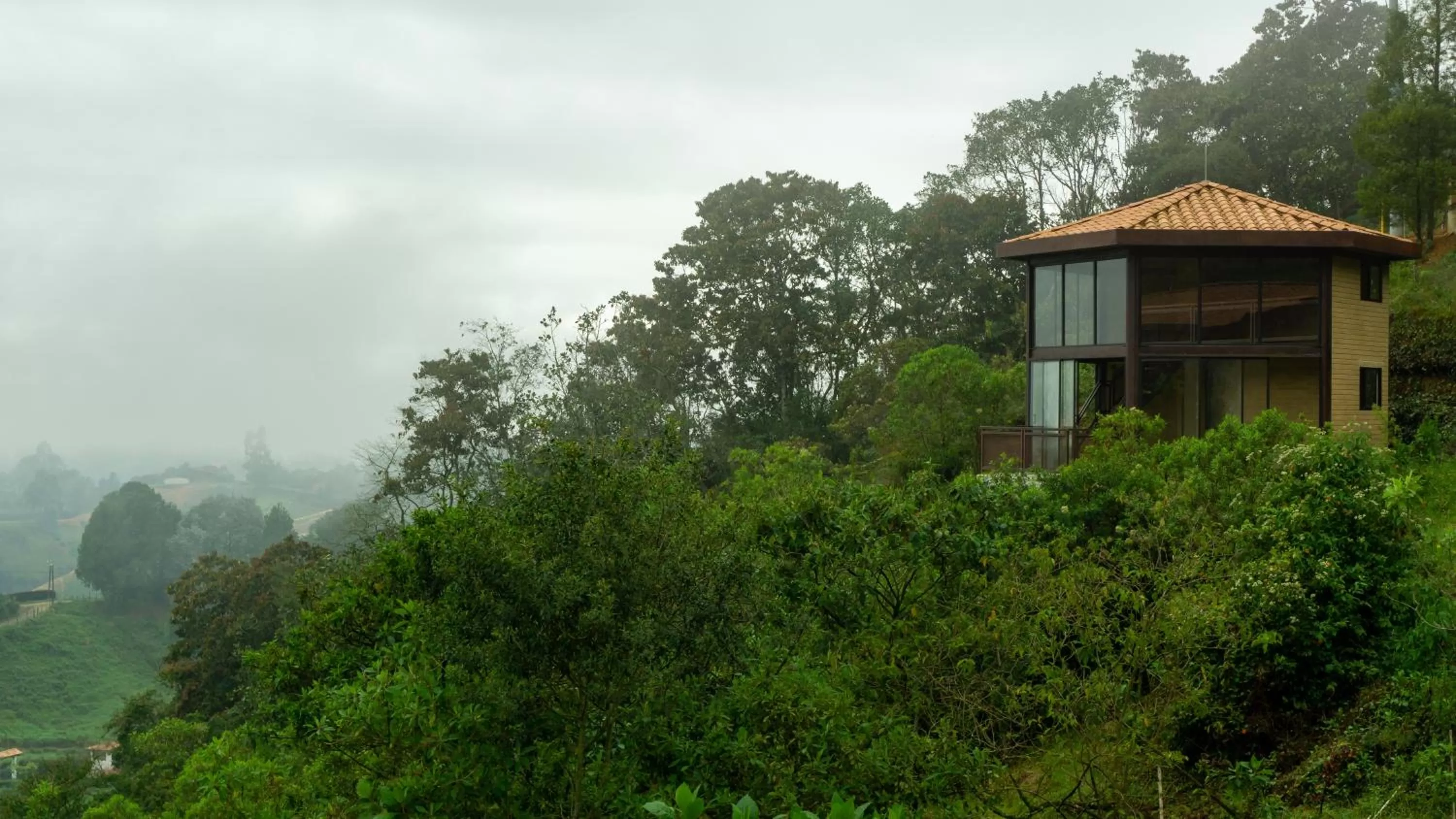 Mountain view in Cannua Lodge