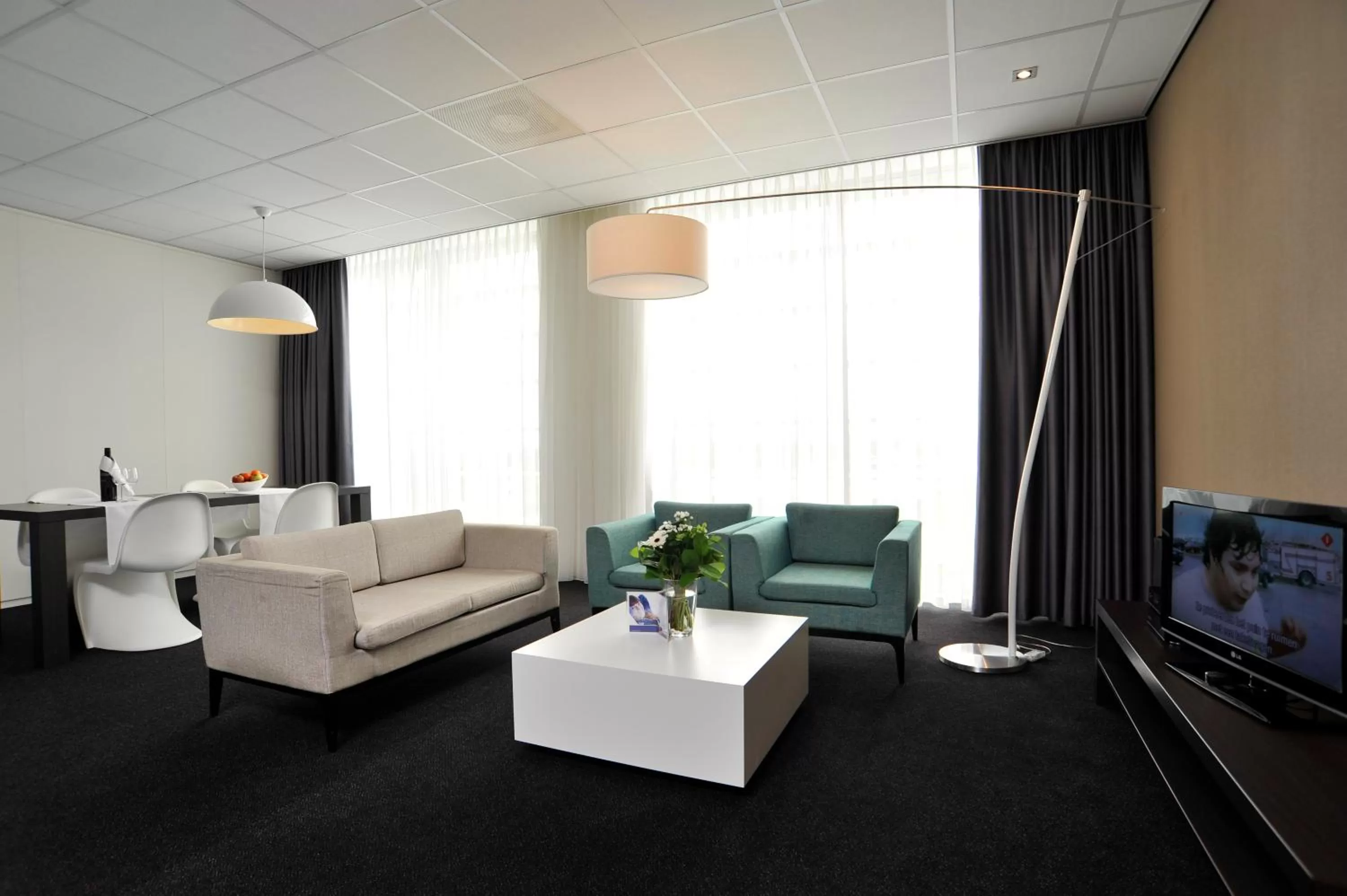 Living room in Fletcher Hotel-Restaurant Parkstad- Zuid Limburg