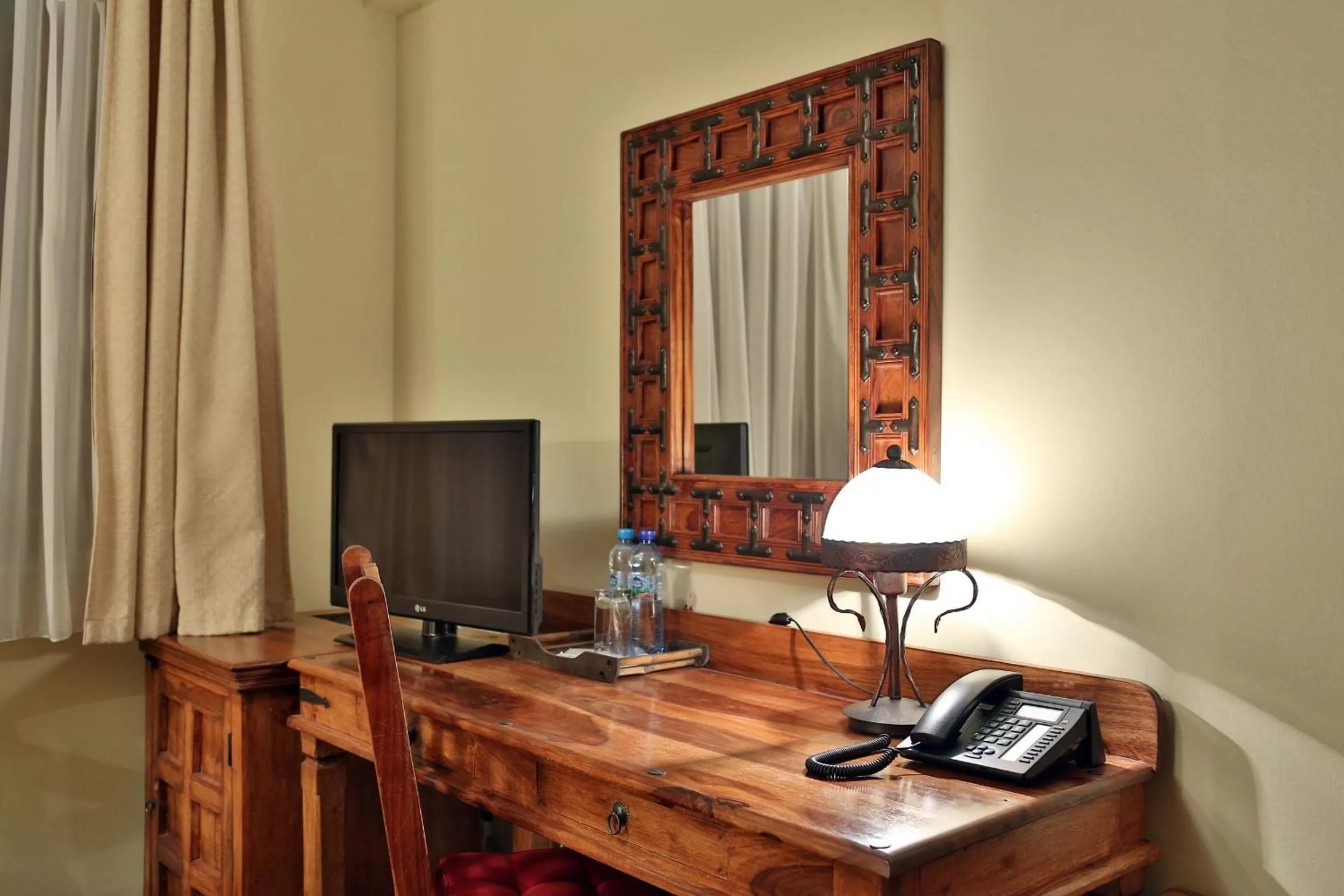 Decorative detail in Hotel Zamek Ryn