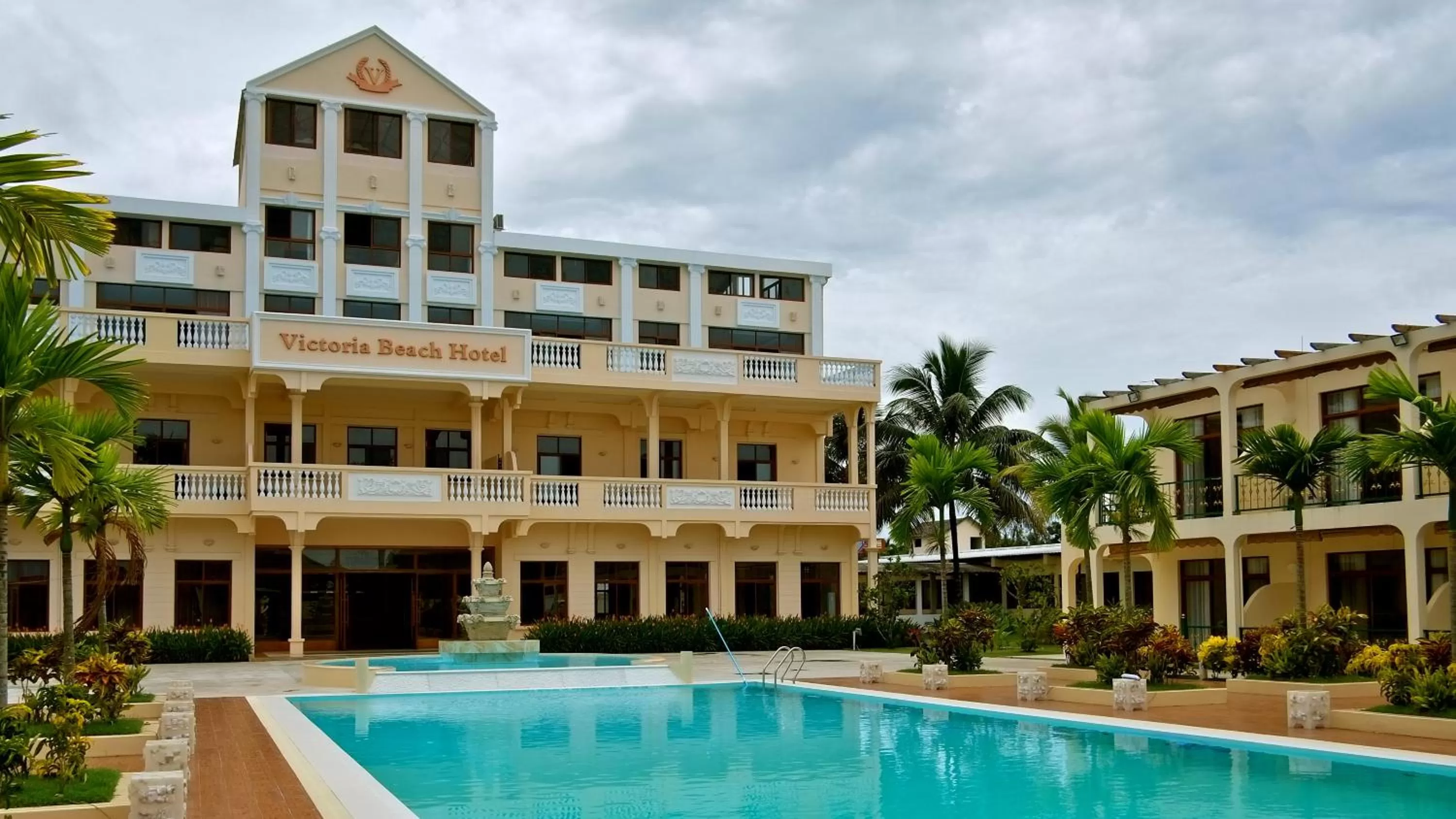 Property building in Victoria Beach Hotel