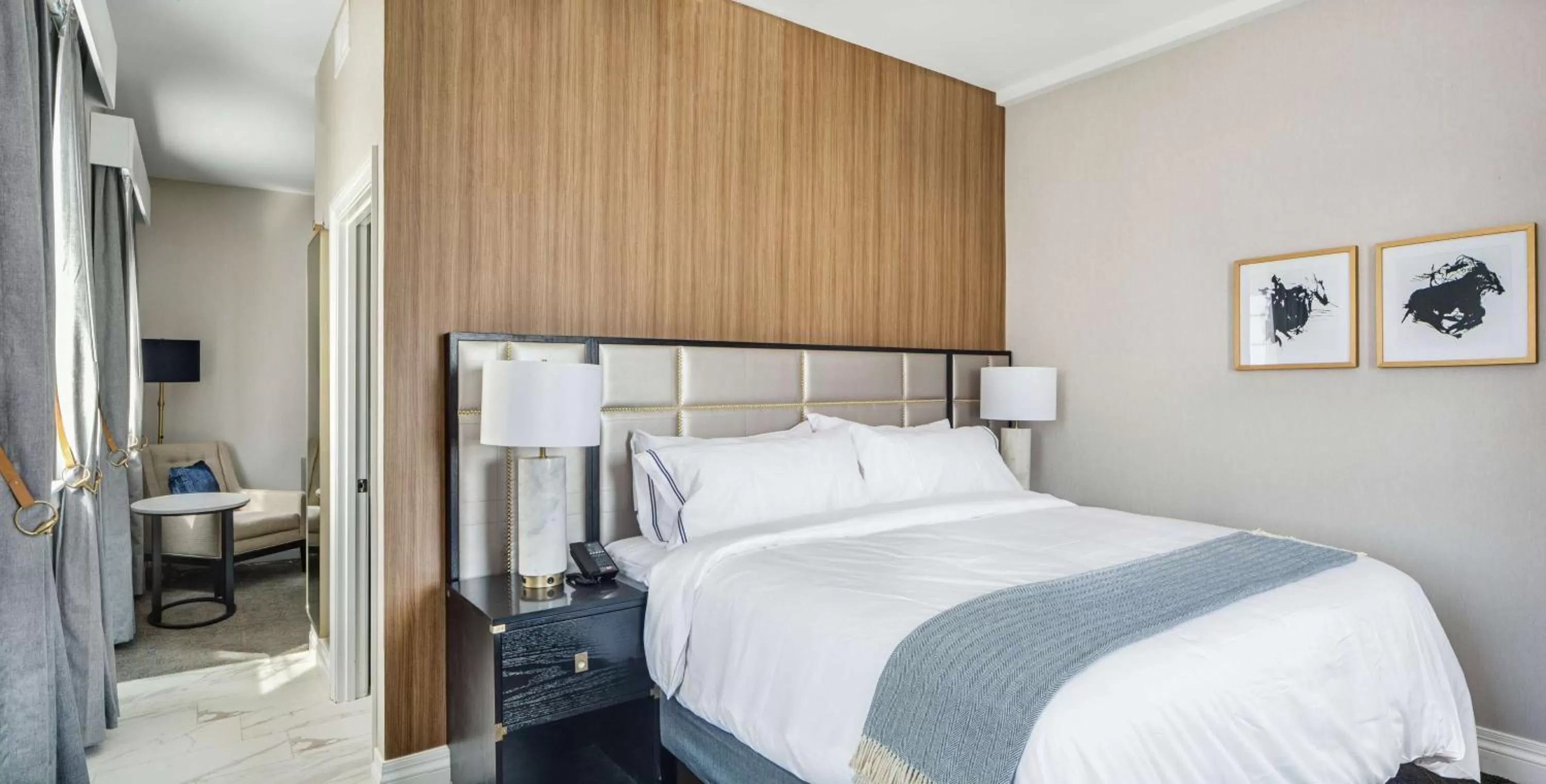 Bed in The Sire Hotel Lexington, Tapestry Collection by Hilton