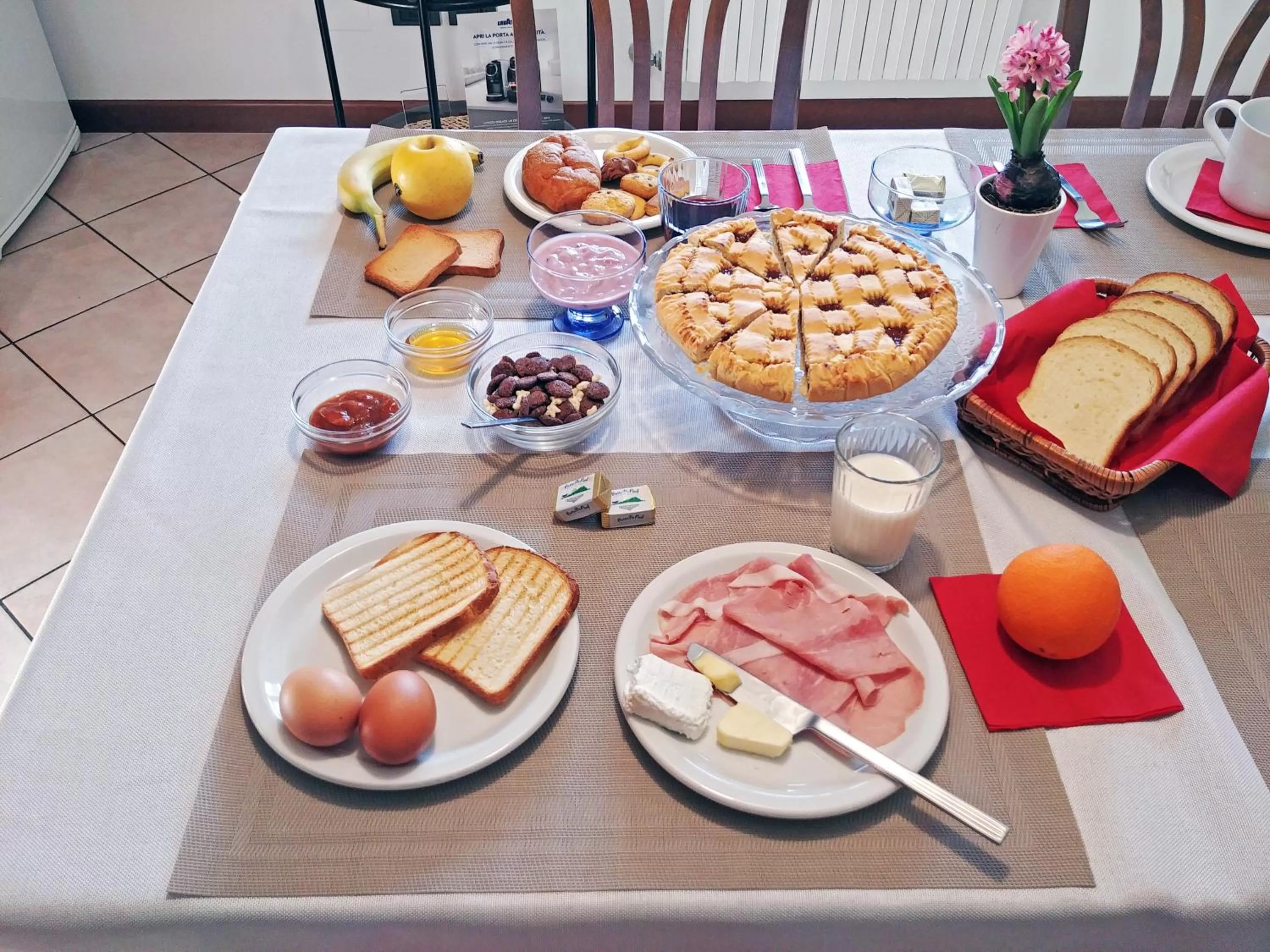 Food and drinks, Breakfast in Villa Stefania