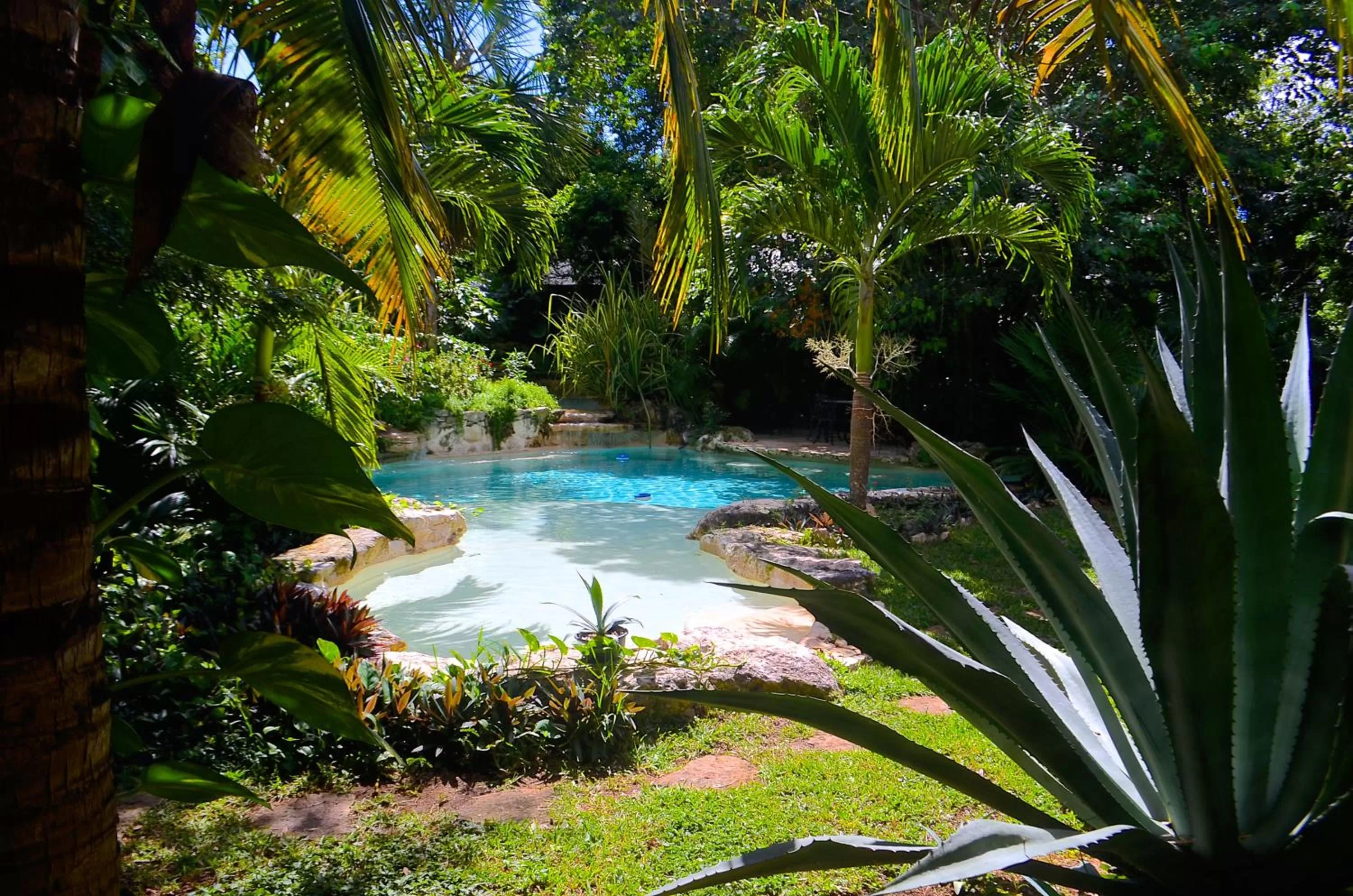 Swimming pool in La Hacienda, en Xcaret