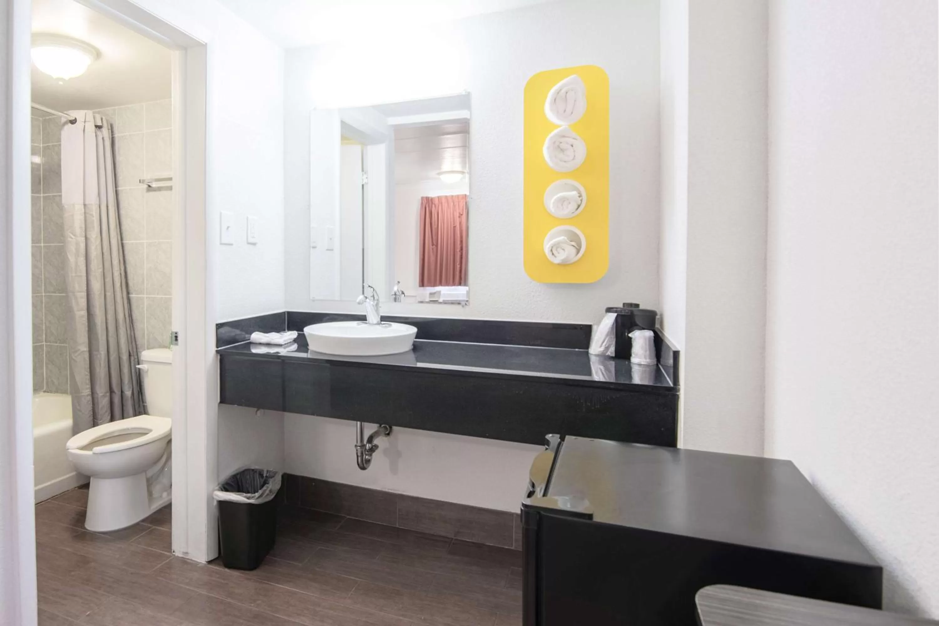 Bathroom in Motel 6-Glassboro, NJ - Rowan University