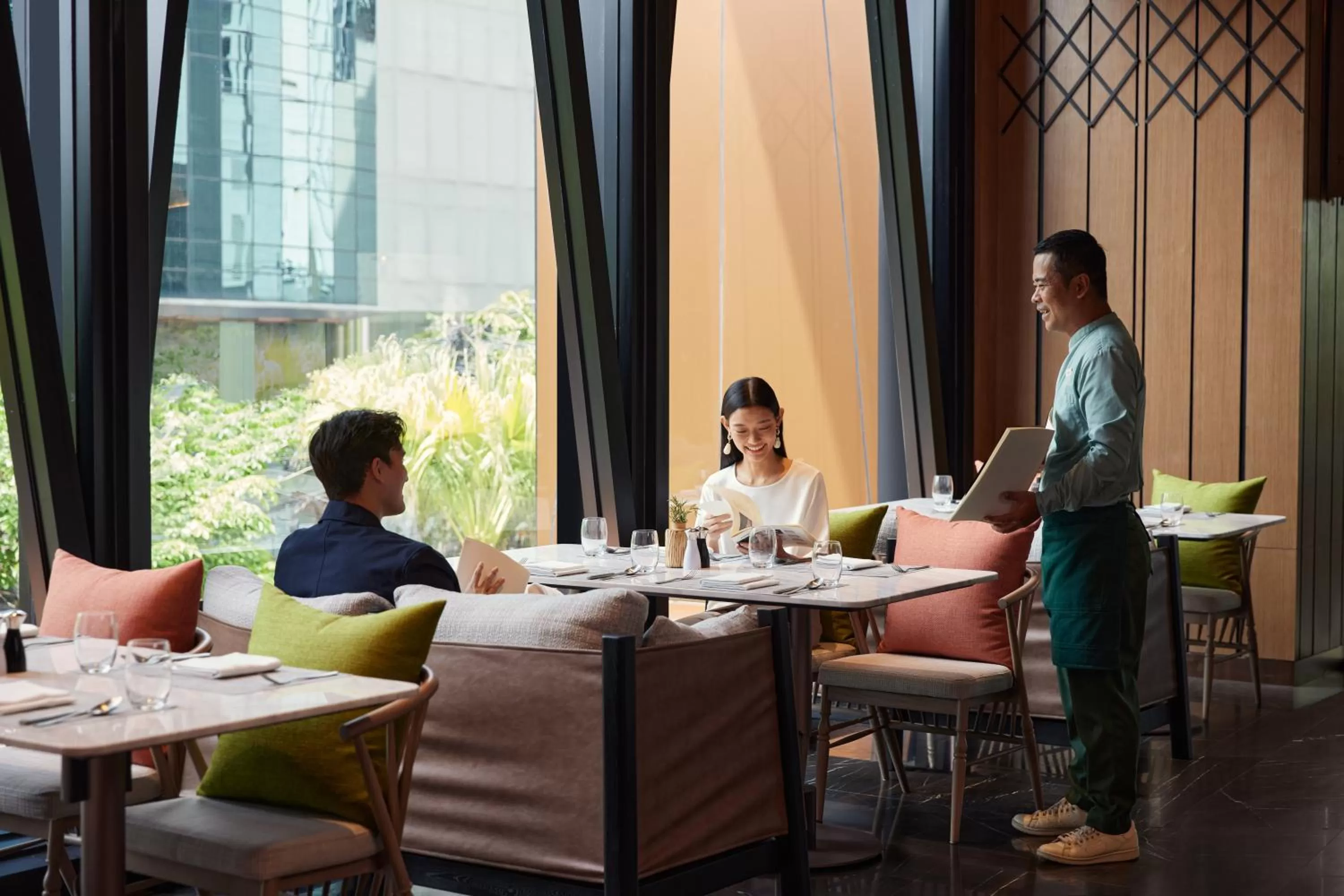 Dining area in dusitD2 Samyan Bangkok