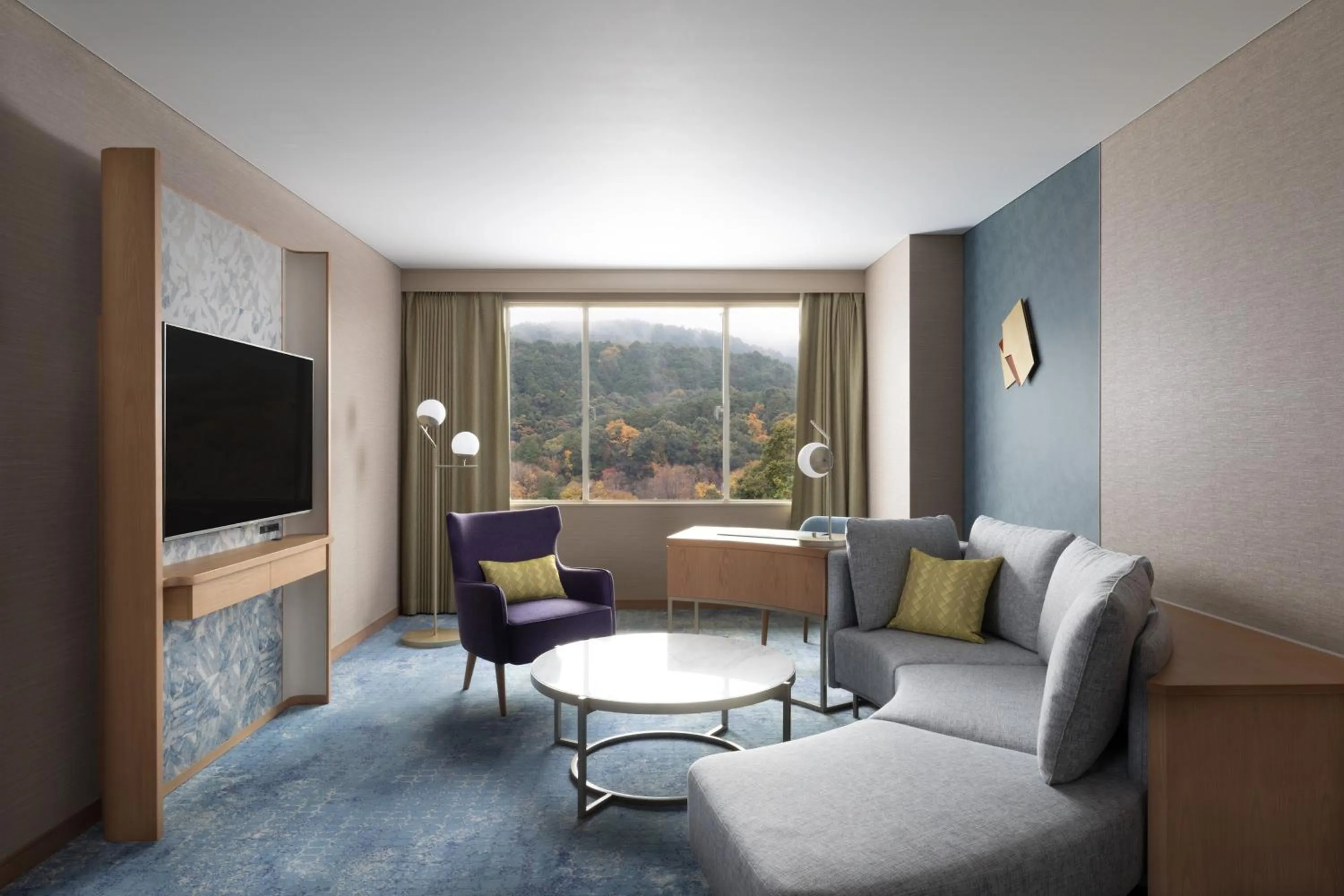 Living room in The Westin Miyako Kyoto