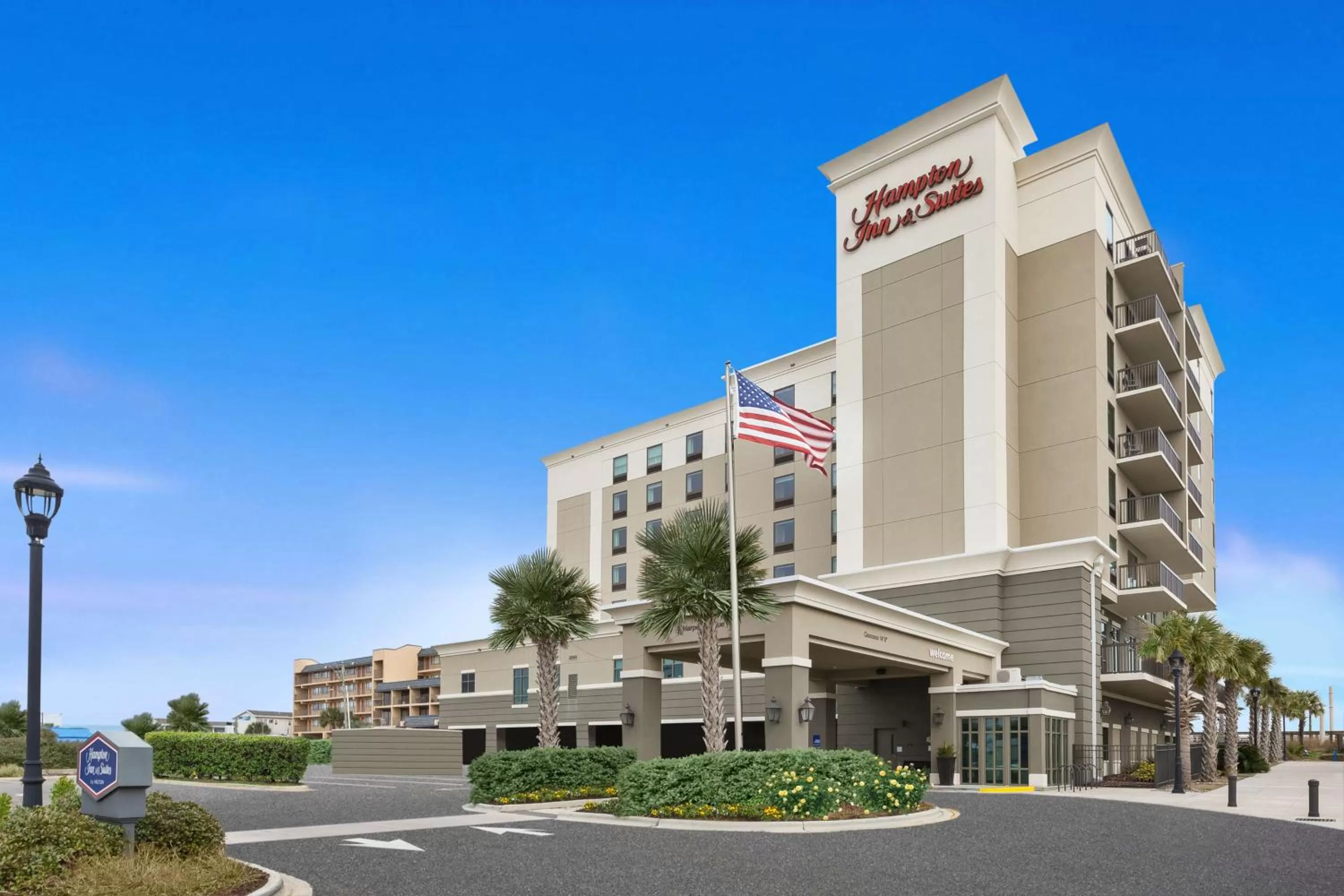 Property building in Hampton Inn & Suites by Hilton Carolina Beach Oceanfront