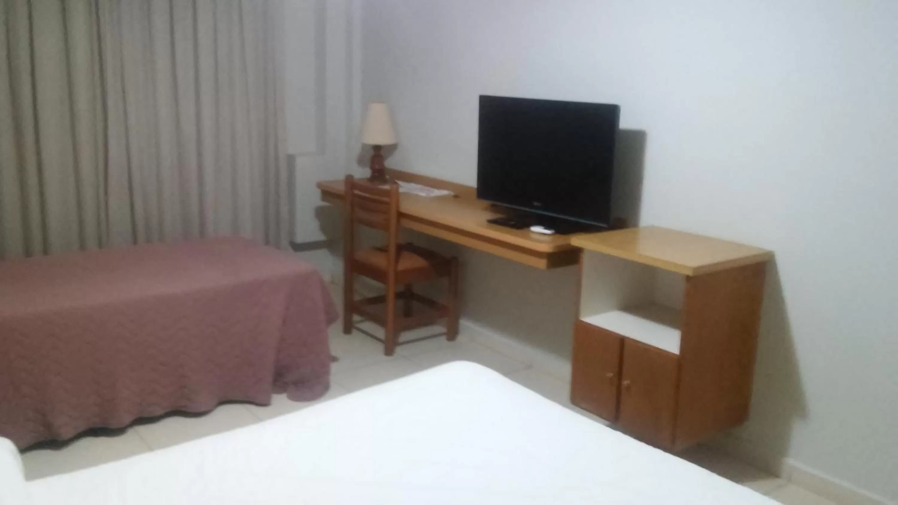 TV/Entertainment Center in Hotel Leiria