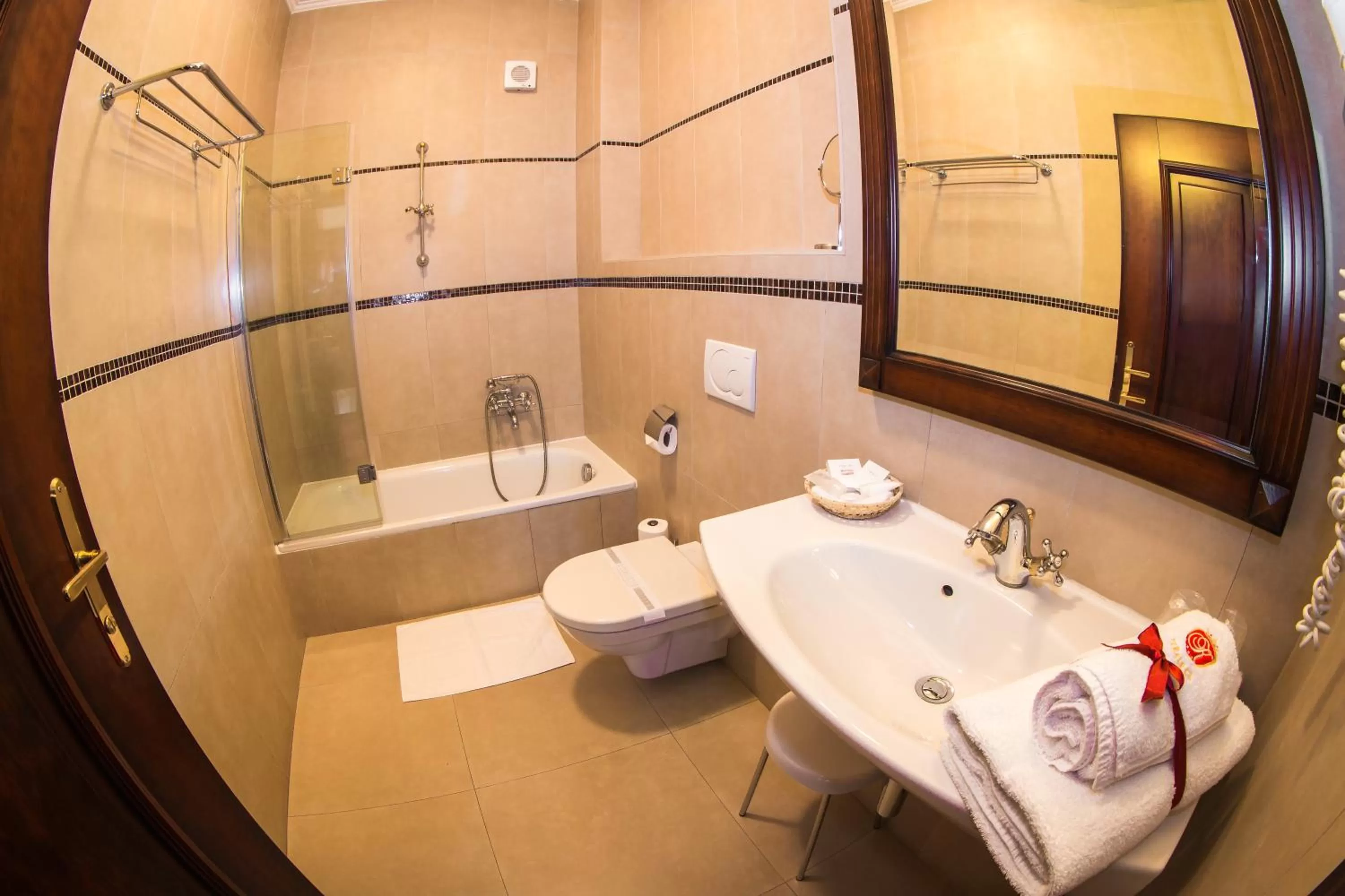 Bathroom in Hotel U Krále