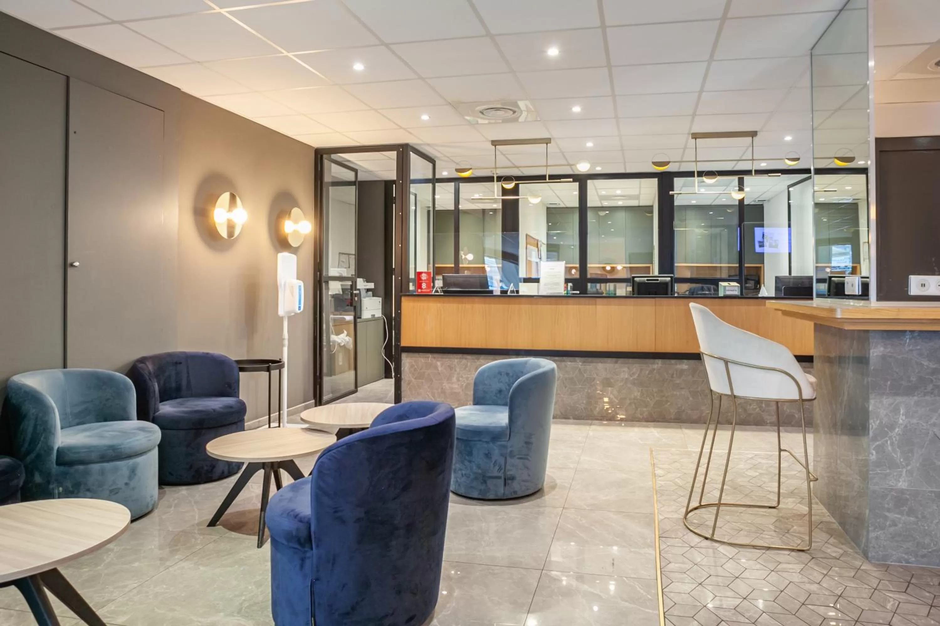 Lobby or reception in Residhotel Le Grand Prado