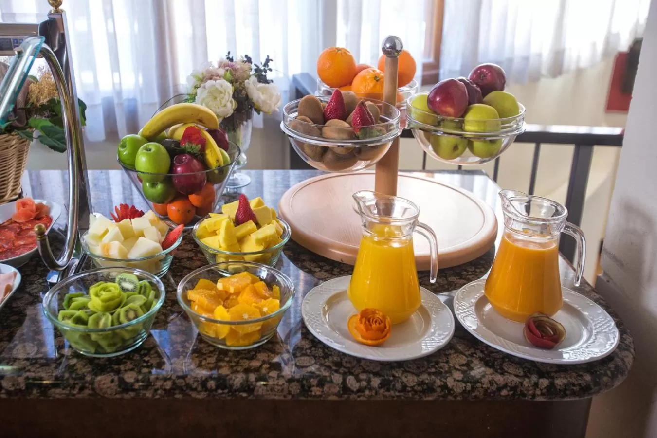 Breakfast in Hotel Monasterio Benedictino