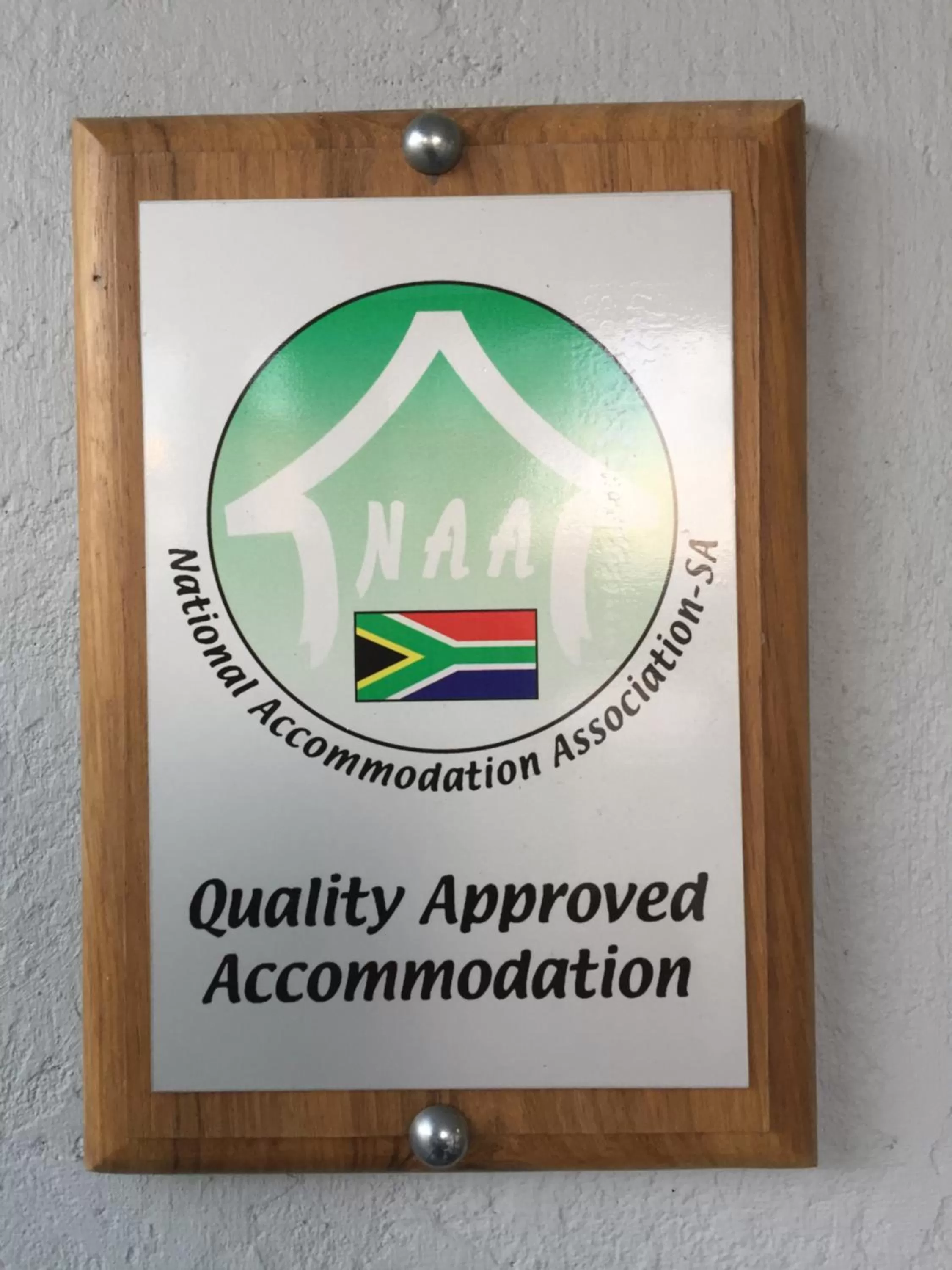 Certificate/Award in Skinkikofi Guest House