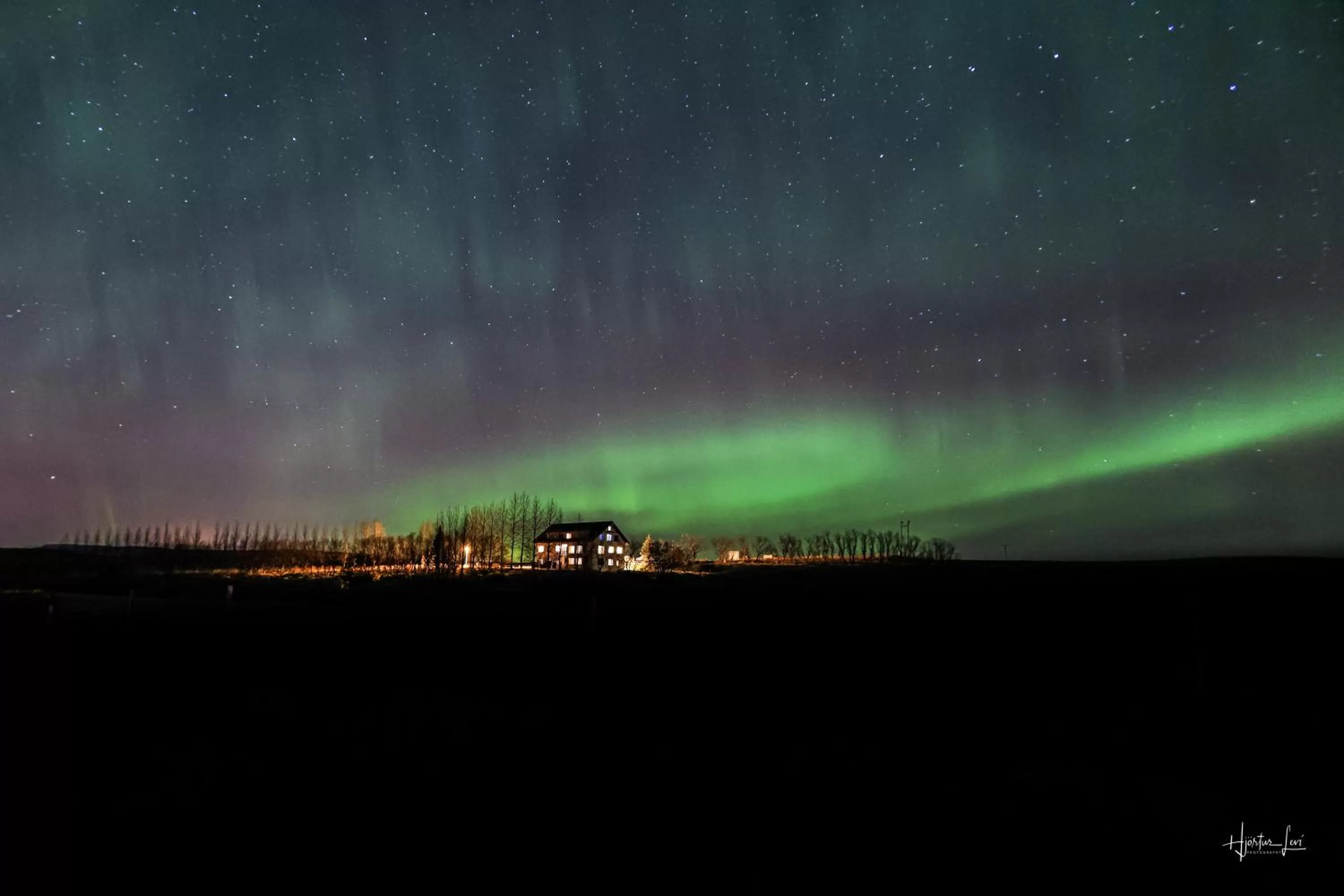 Natural landscape in Guesthouse Bitra B&B
