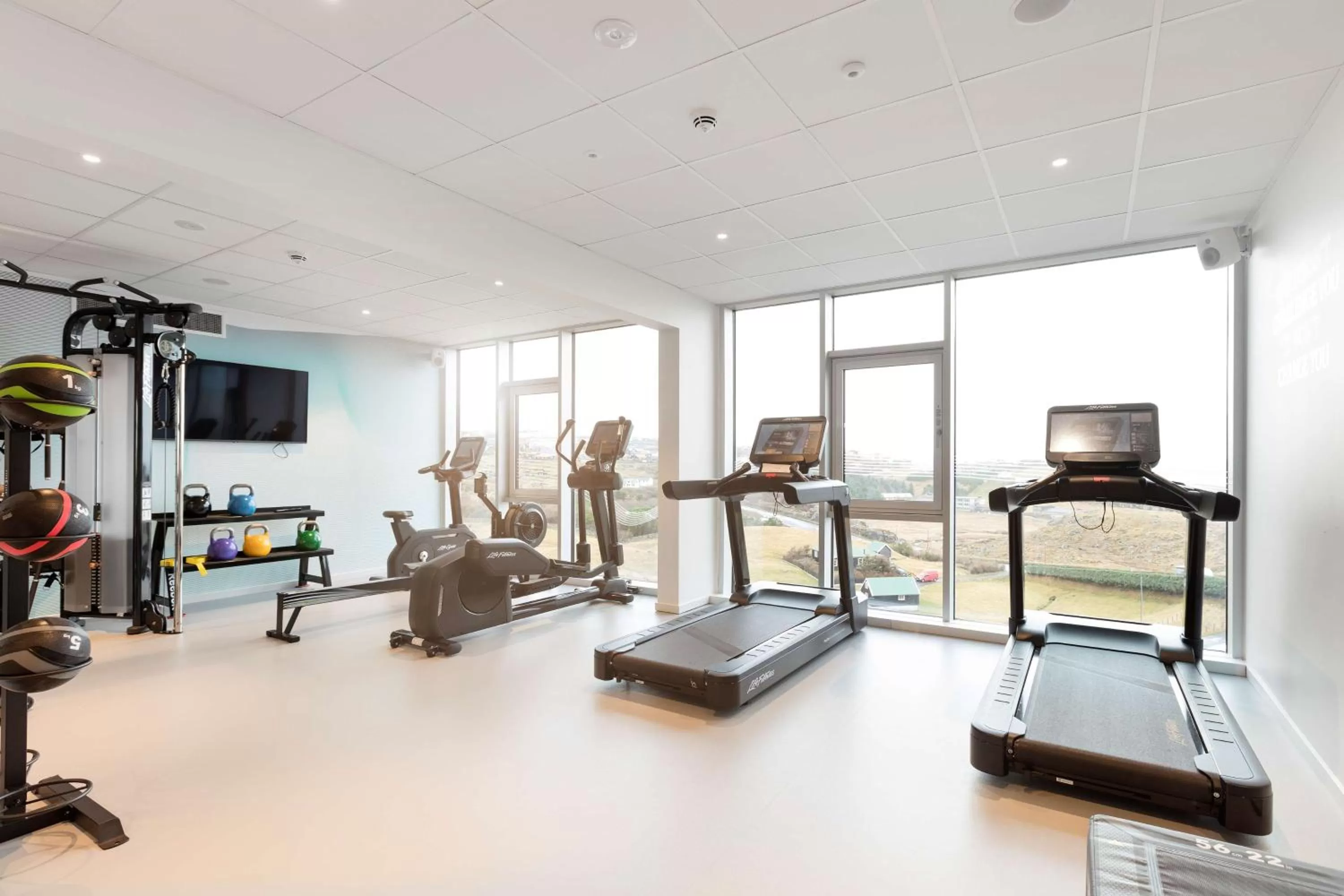 Fitness centre/facilities in Hilton Garden Inn Faroe Islands